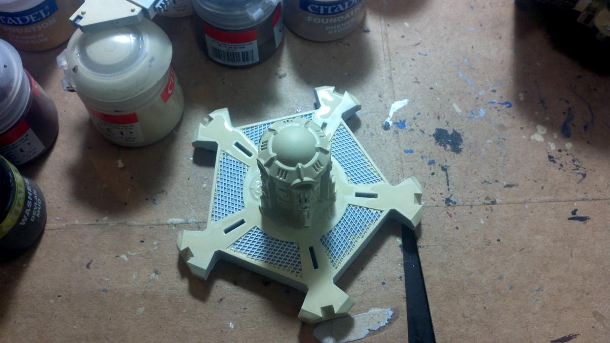 Drop pod top base