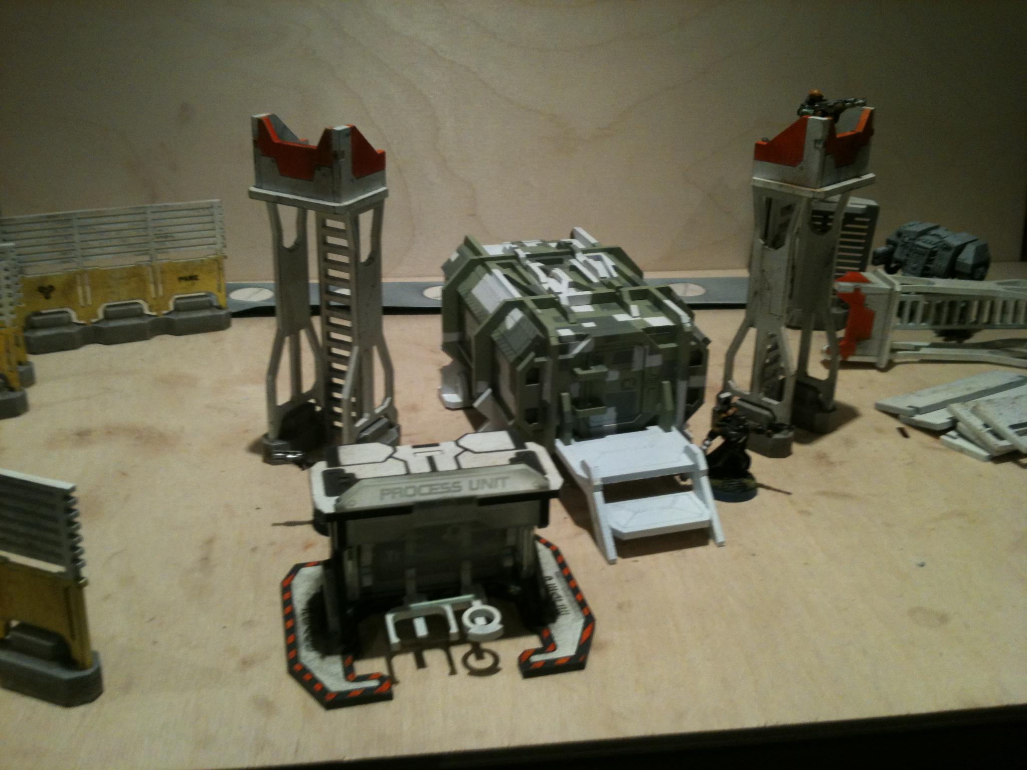Laser Cut, Terrain