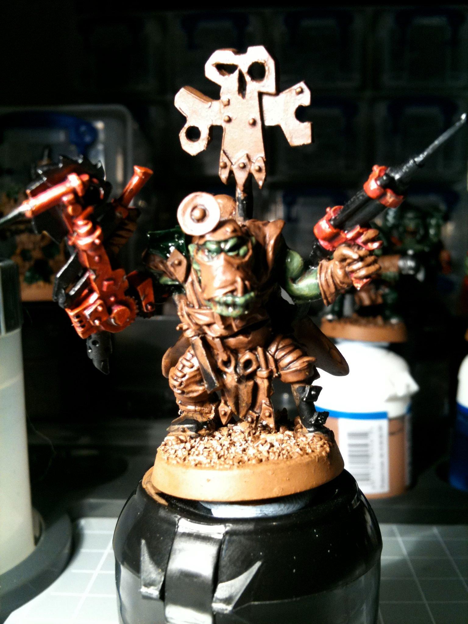 Da Ork Angelz, Orks, Painboy, Work In Progress