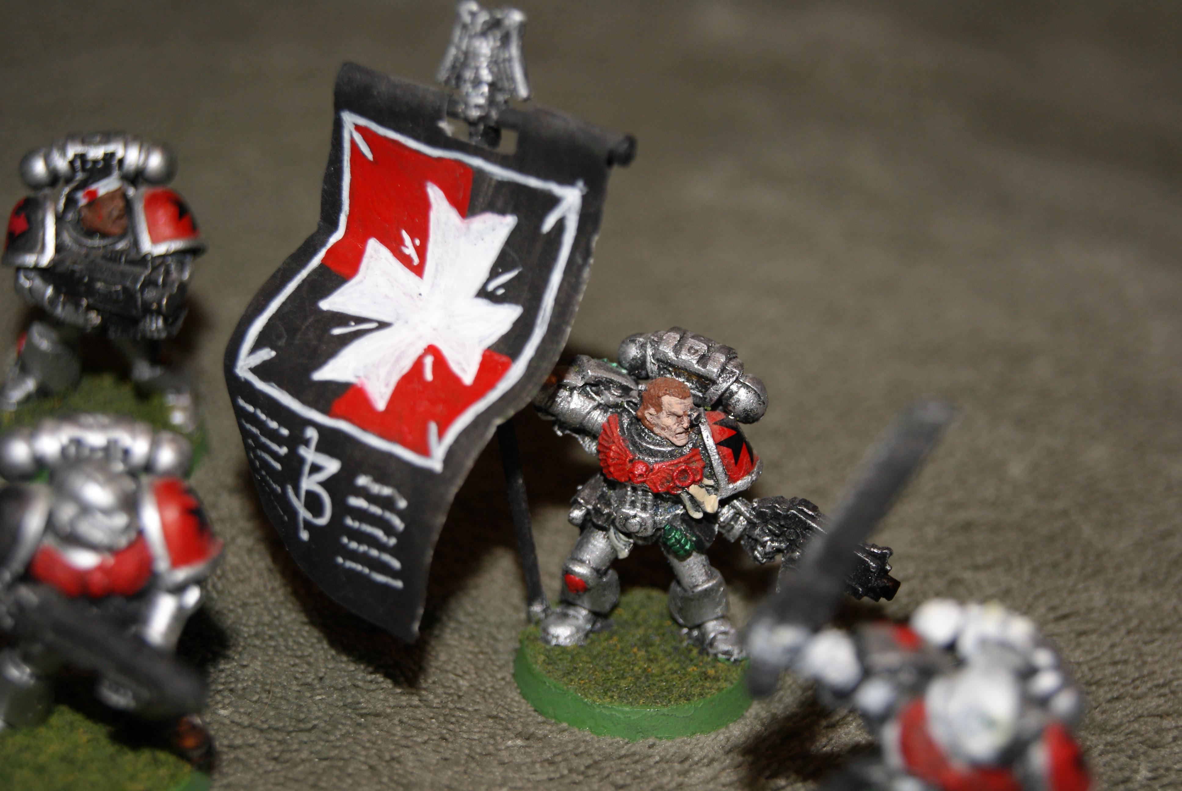 Freehand Banner, Space Marines