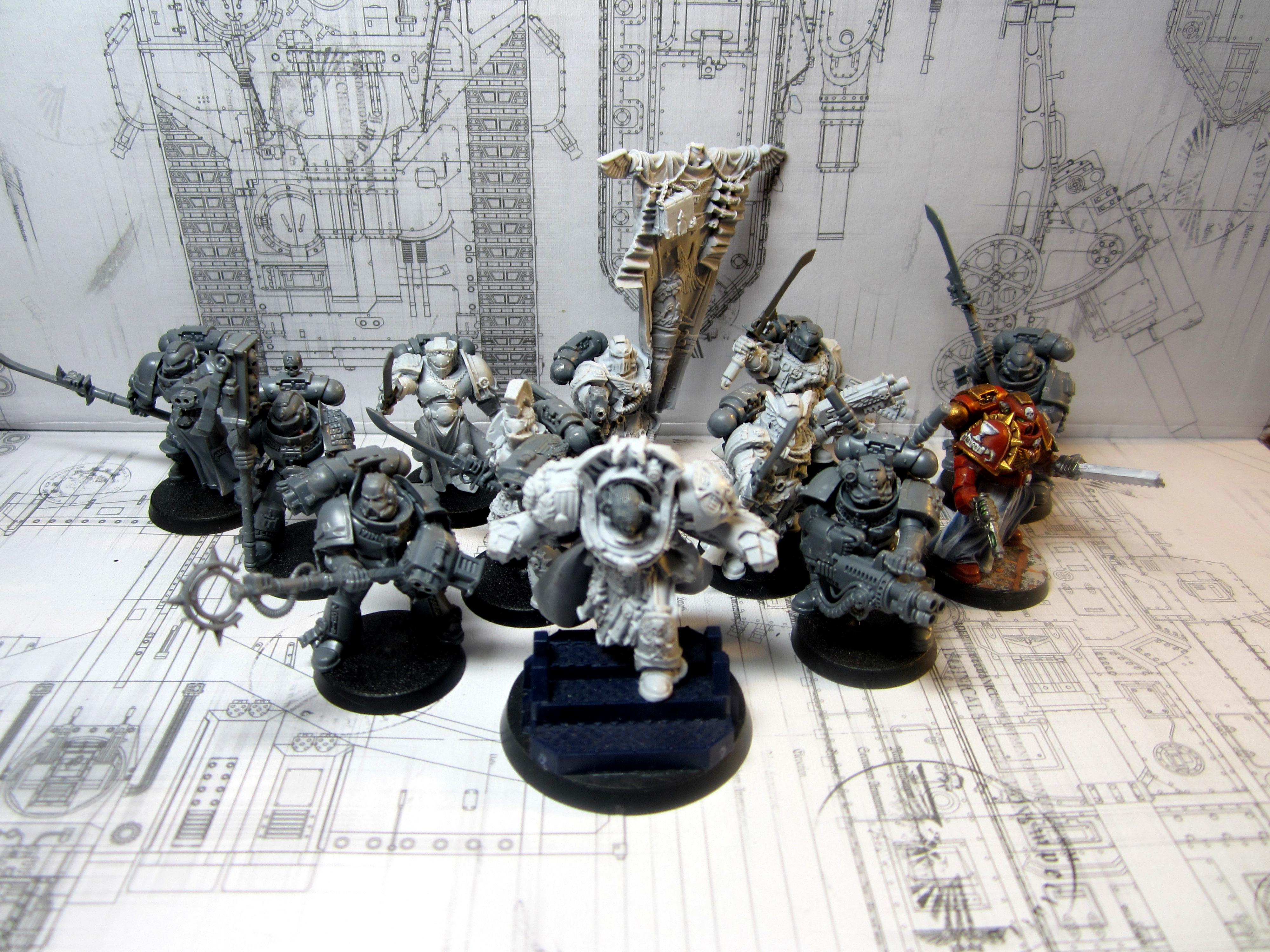 Command Squad, Conversion, Imperial, Kit Bash, Thousand Sons