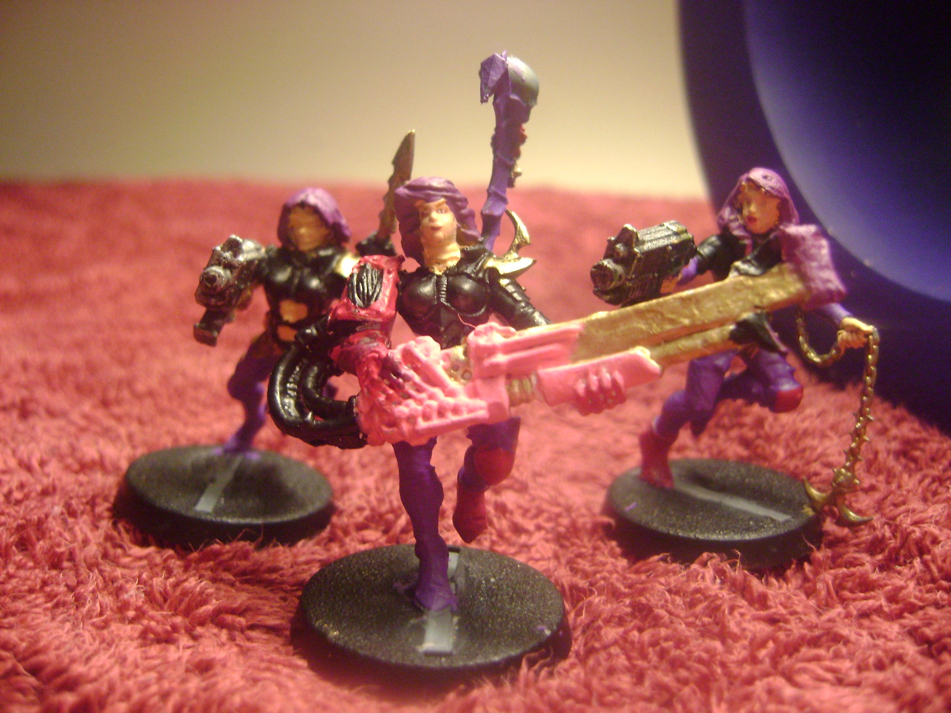 Chaos, Slaanesh,  Dark Eldar Wyches/Noise Marines 