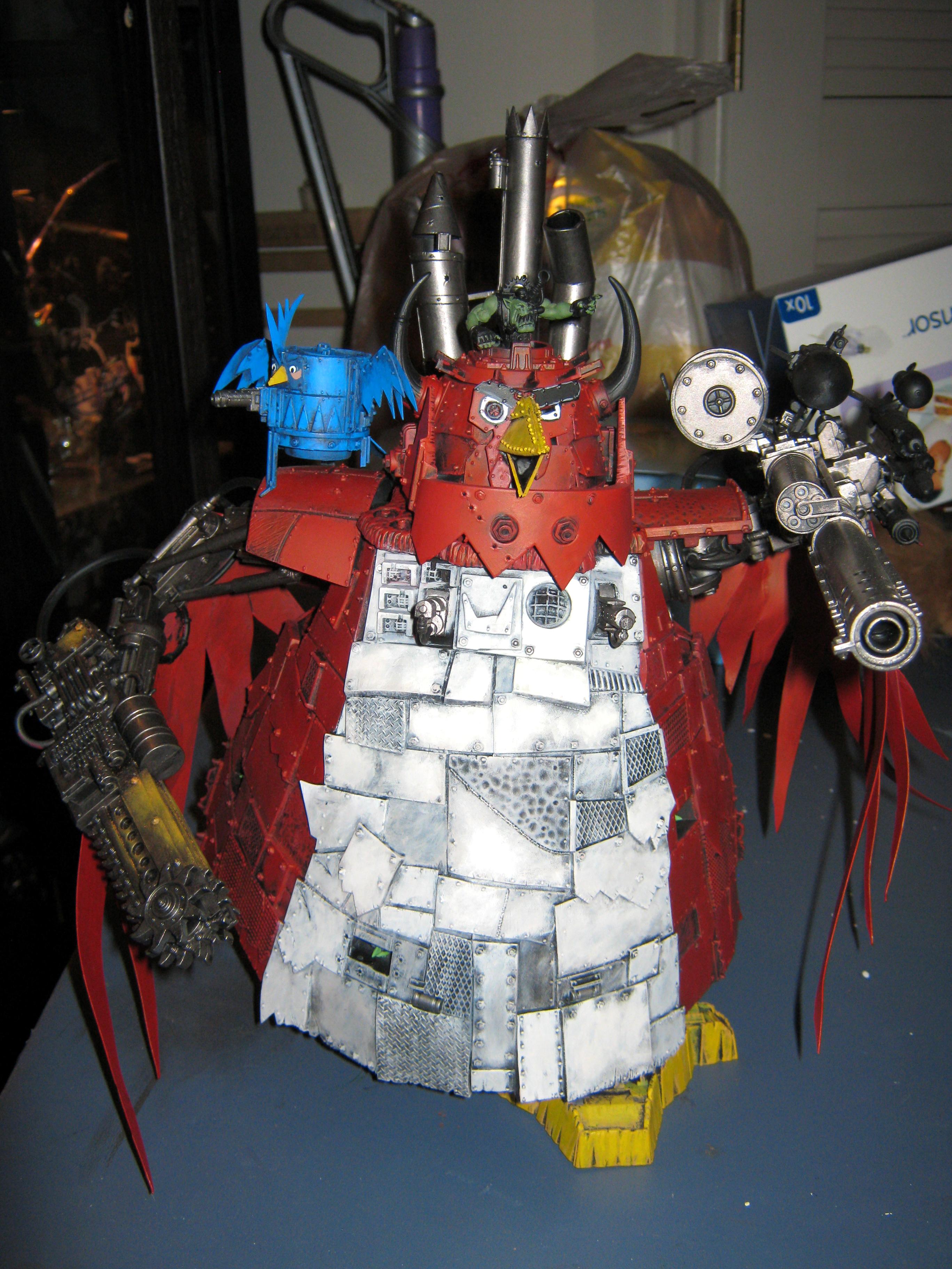 Angry Birds, Apocalypse, Humor, Orks, Stompa, Warhammer 40,000