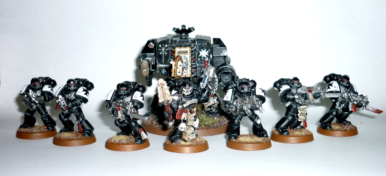 Black Templars (with Bayonets)
