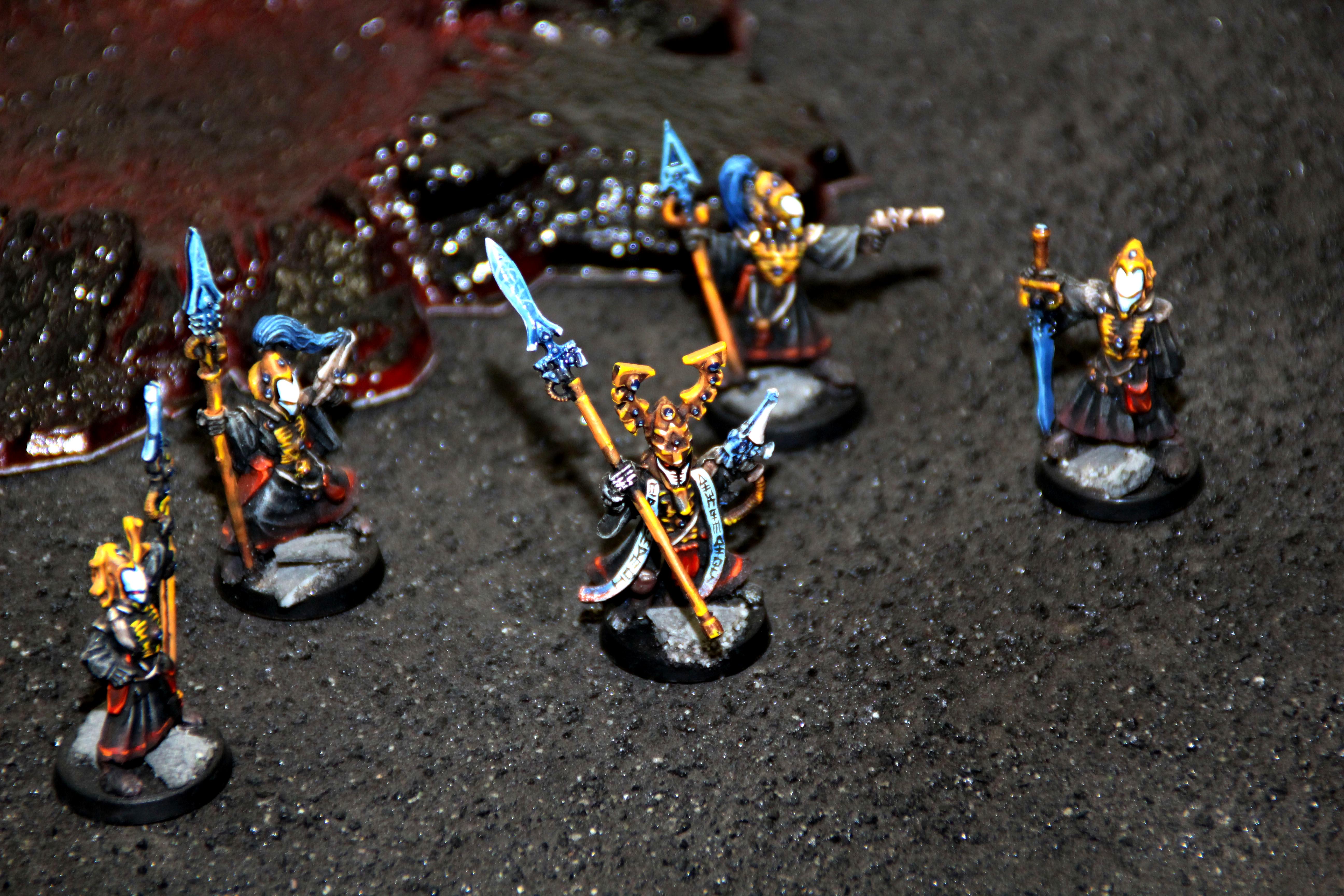 Eldars, Eldar Warlock and farseer