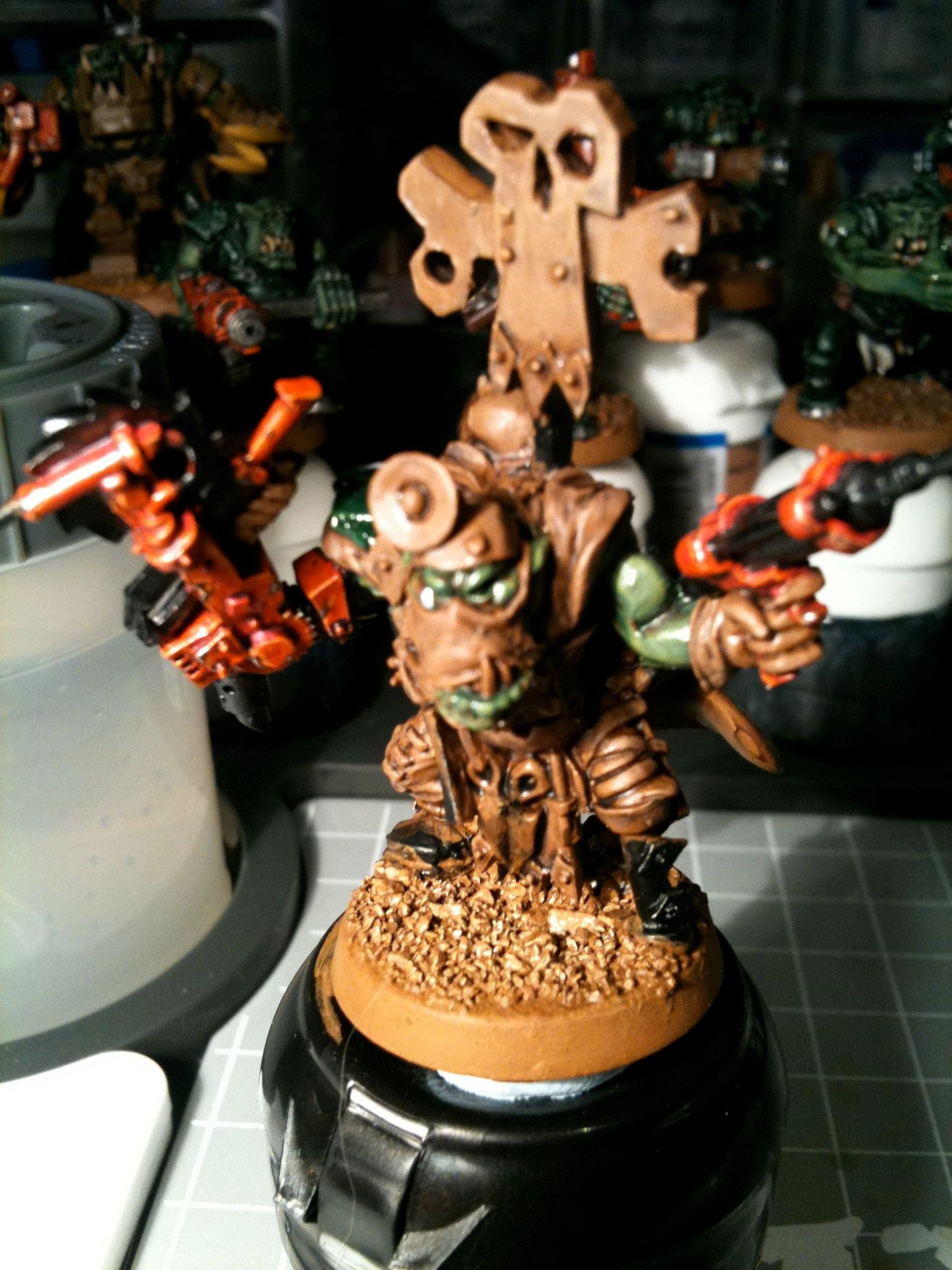 Da Ork Angelz, Orks, Painboy, Work In Progress