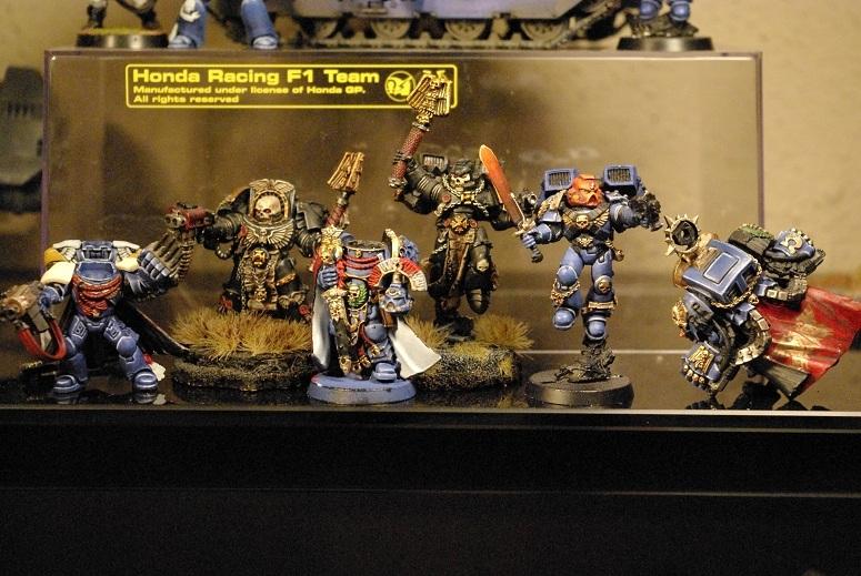 Chaplain, Marneus Calgar, Sicarius, Space Marines, Ultramarines, Warhammer 40,000
