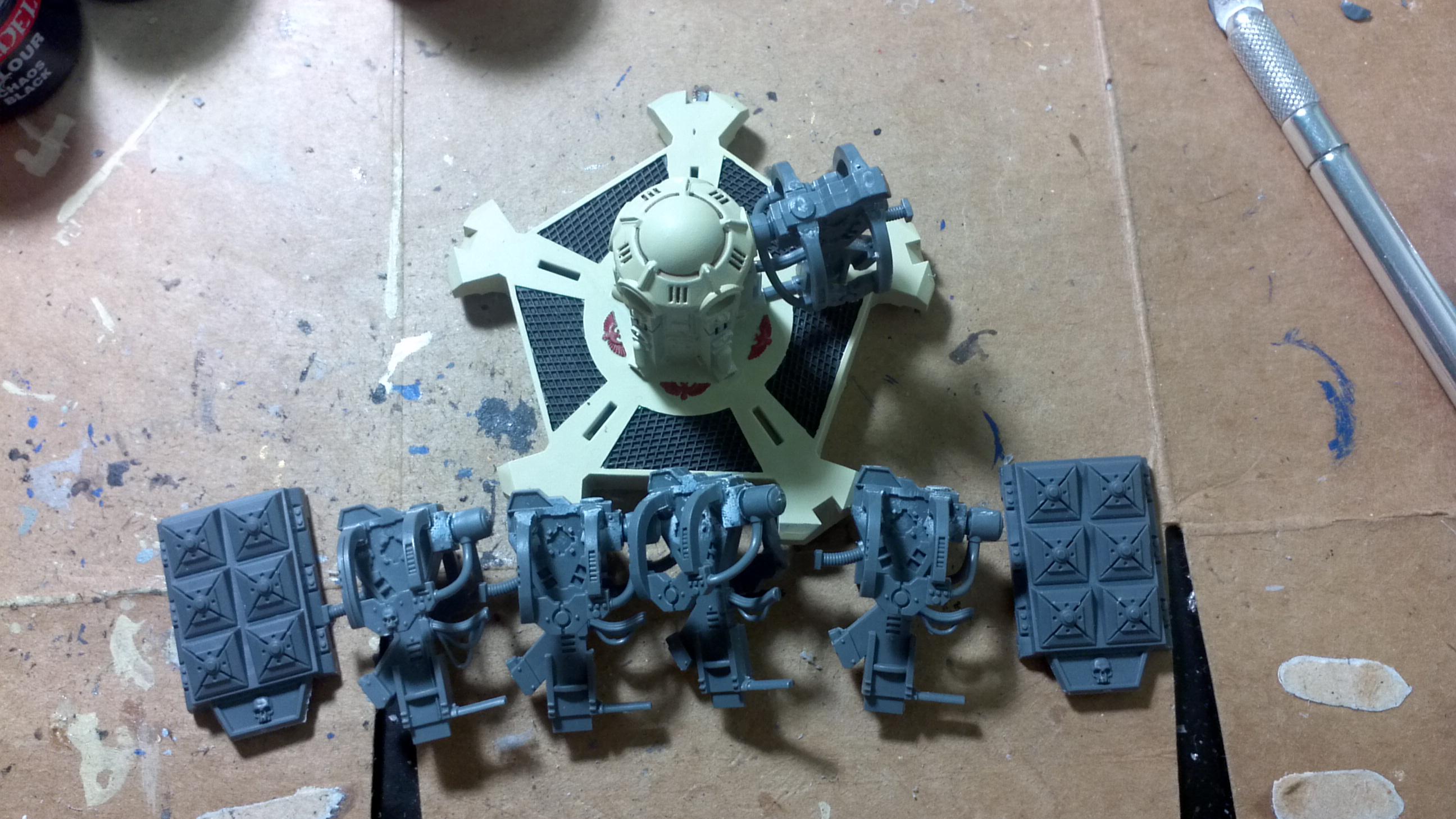 Drop Pod interior is assembled