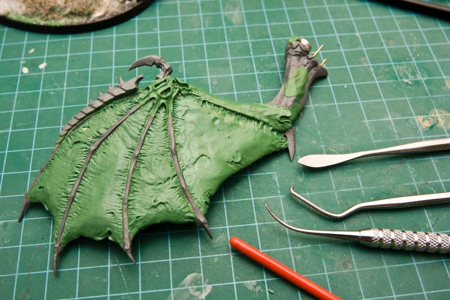 Hive Tyrant, Tyranids, Work In Progress