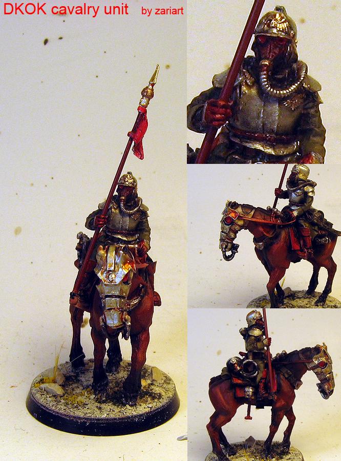 Death Korps of Krieg, Dkok Rough Rider Cavalry, Horse, Imperial Guard