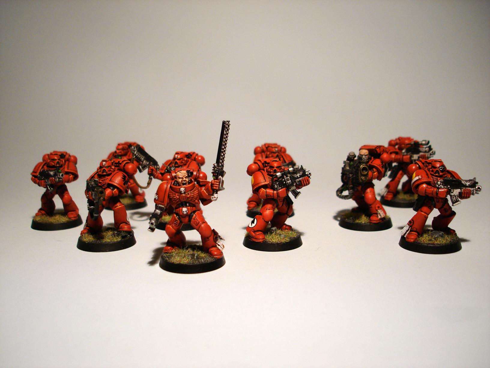 Blood Angels, Plasma Cannon, Space Marines, Tactical Squad