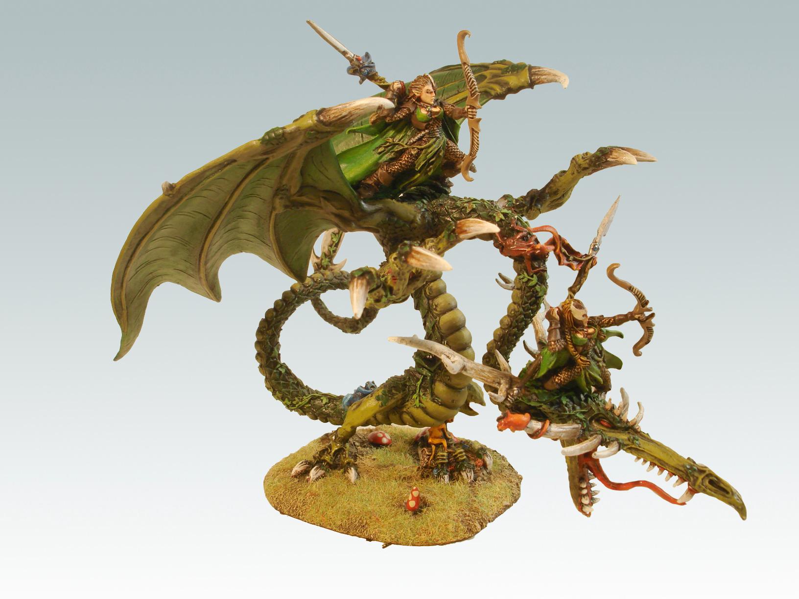 Dragon, Wood Elves, wood elf dragon