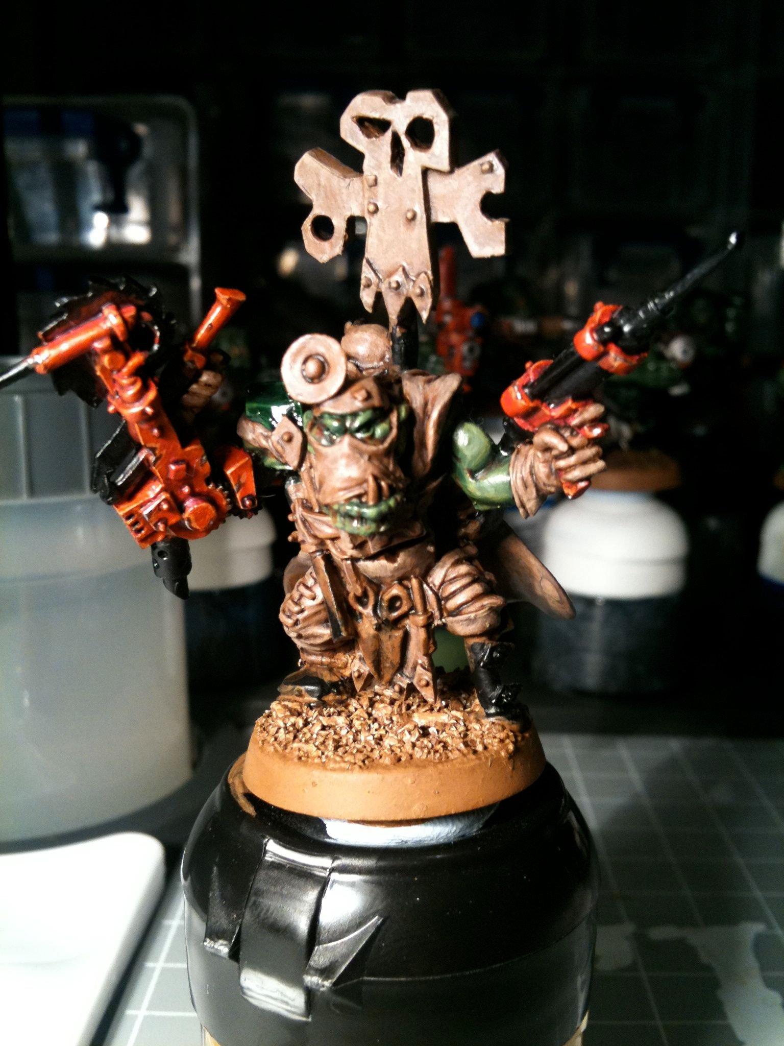 Da Ork Angelz, Orks, Painboy, Work In Progress