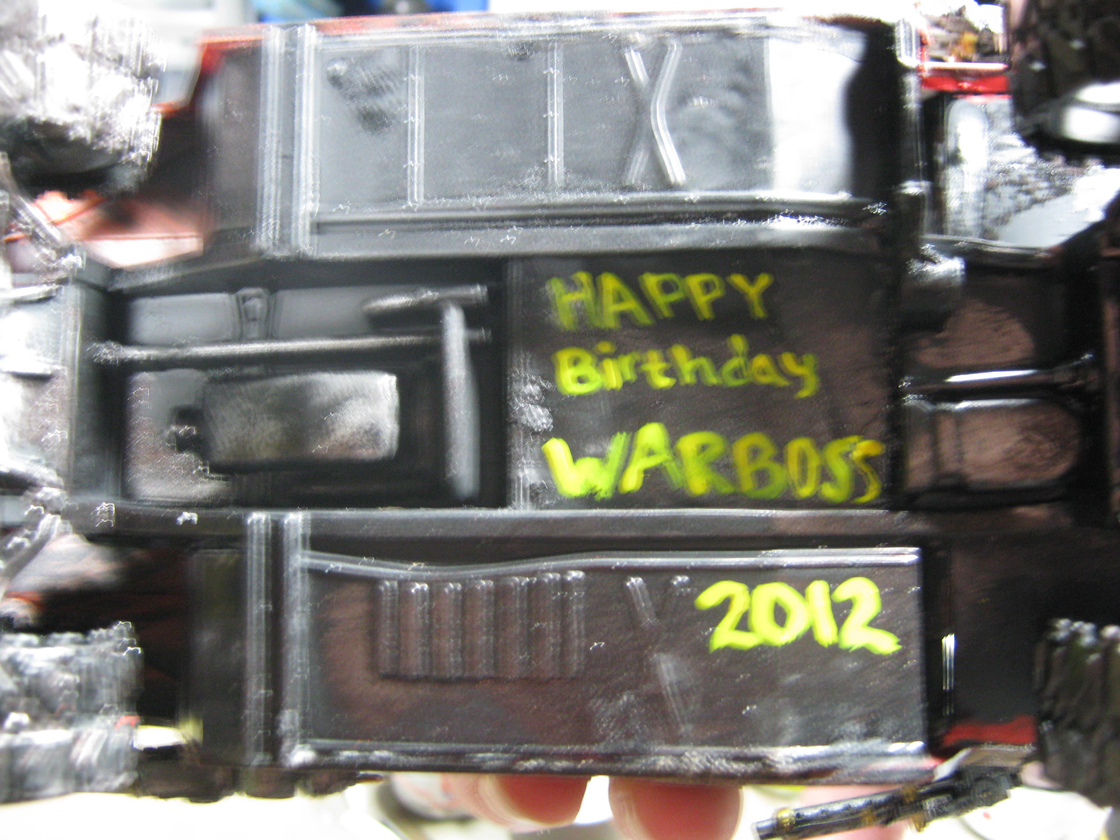 Battlewagon, Conversion, Orks, Plasticard, Warhammer 40,000