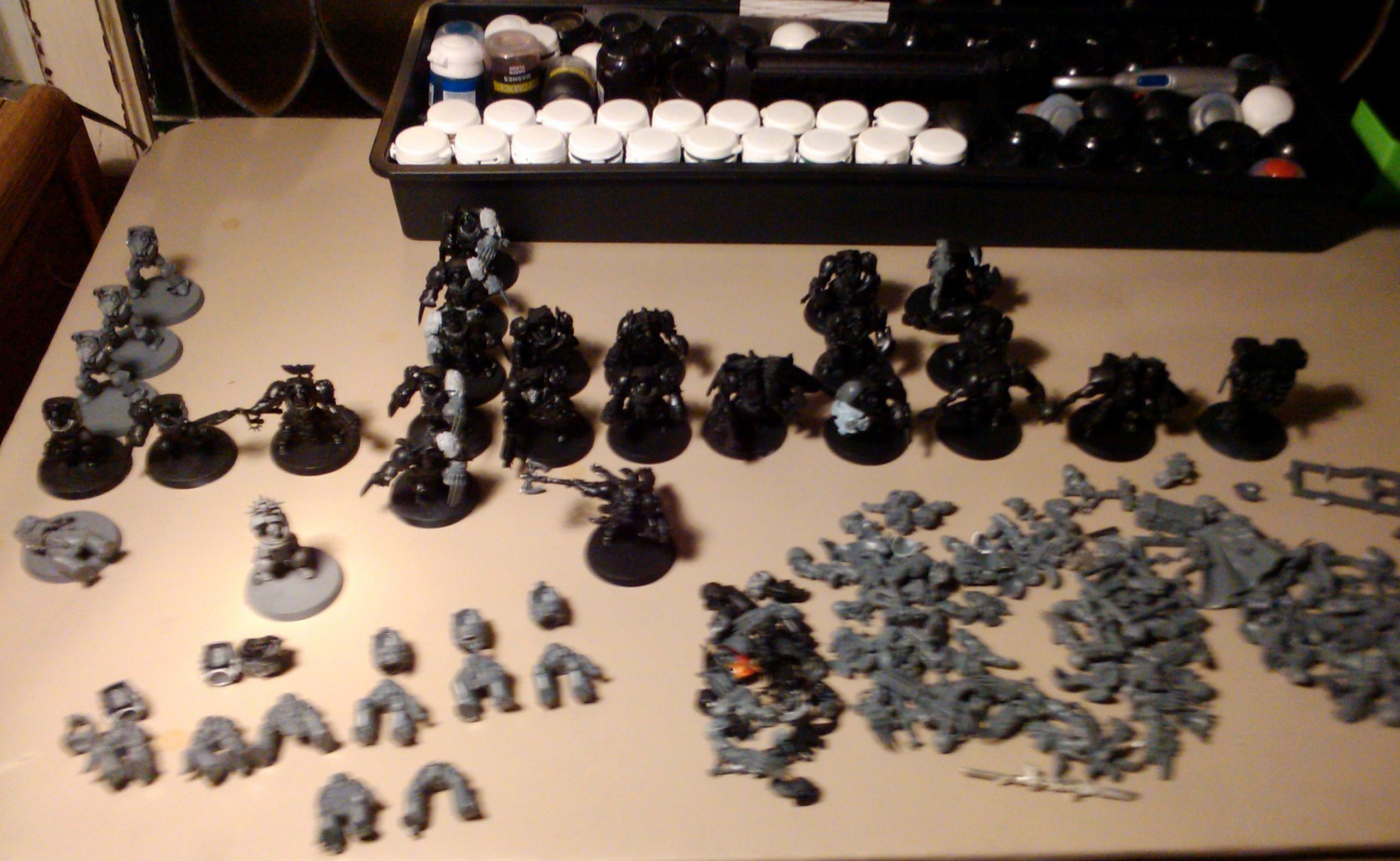Conversion, Hobby, Kill Team, Logan Grimnar, Scenario, Space Marines, Space Wolves, Sw, Terminator Armor, Wolf Guard, Wolves