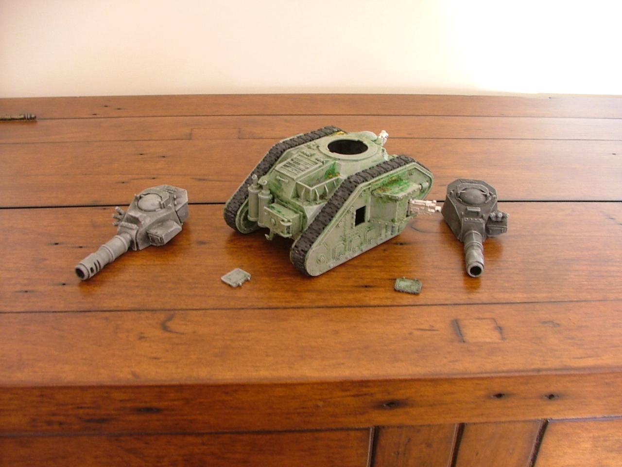 Astra Militarum, Battle Tank, Imperial Guard, Leman Russ, Leman Russ Battle Tank, Work In Progress