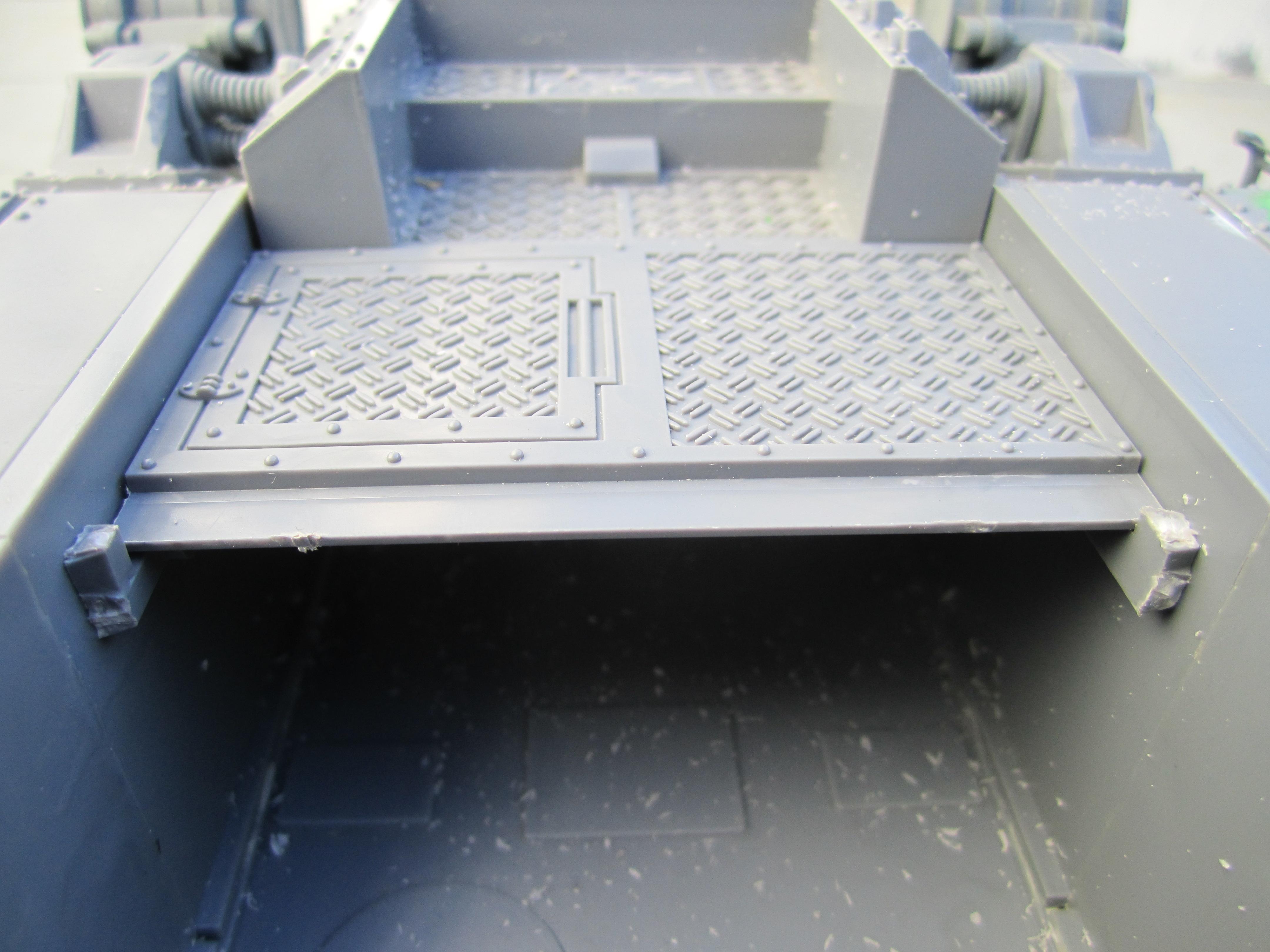 supports in action.  Easy to do, just use care and lots of pre fitting