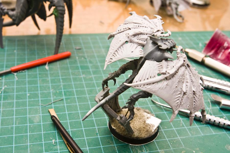 Shrike, Tyranids, Warriors, Work In Progress