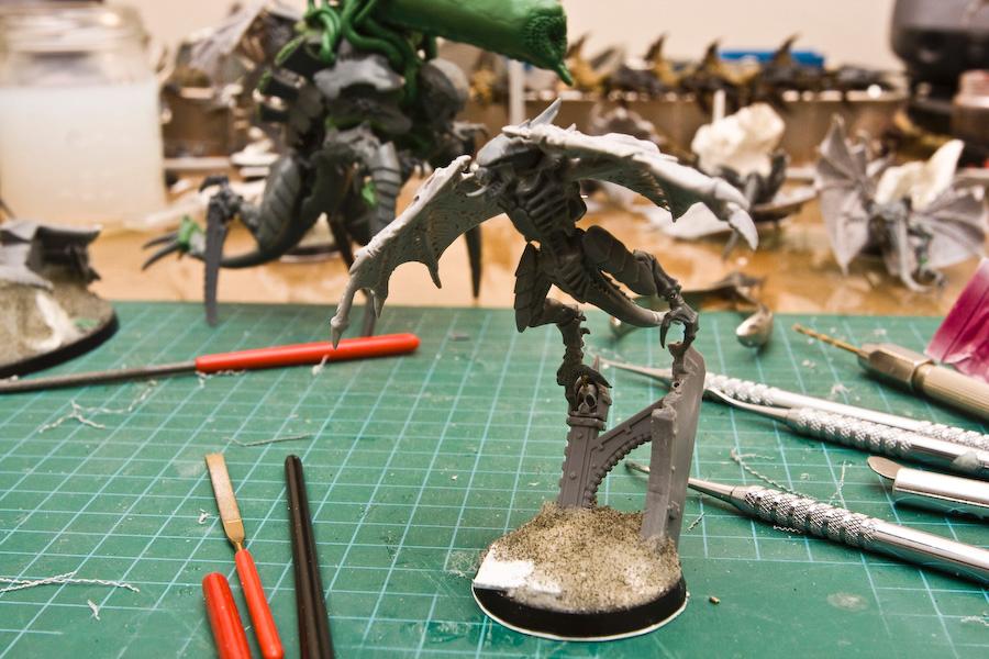 Shrike, Tyranids, Warriors, Work In Progress