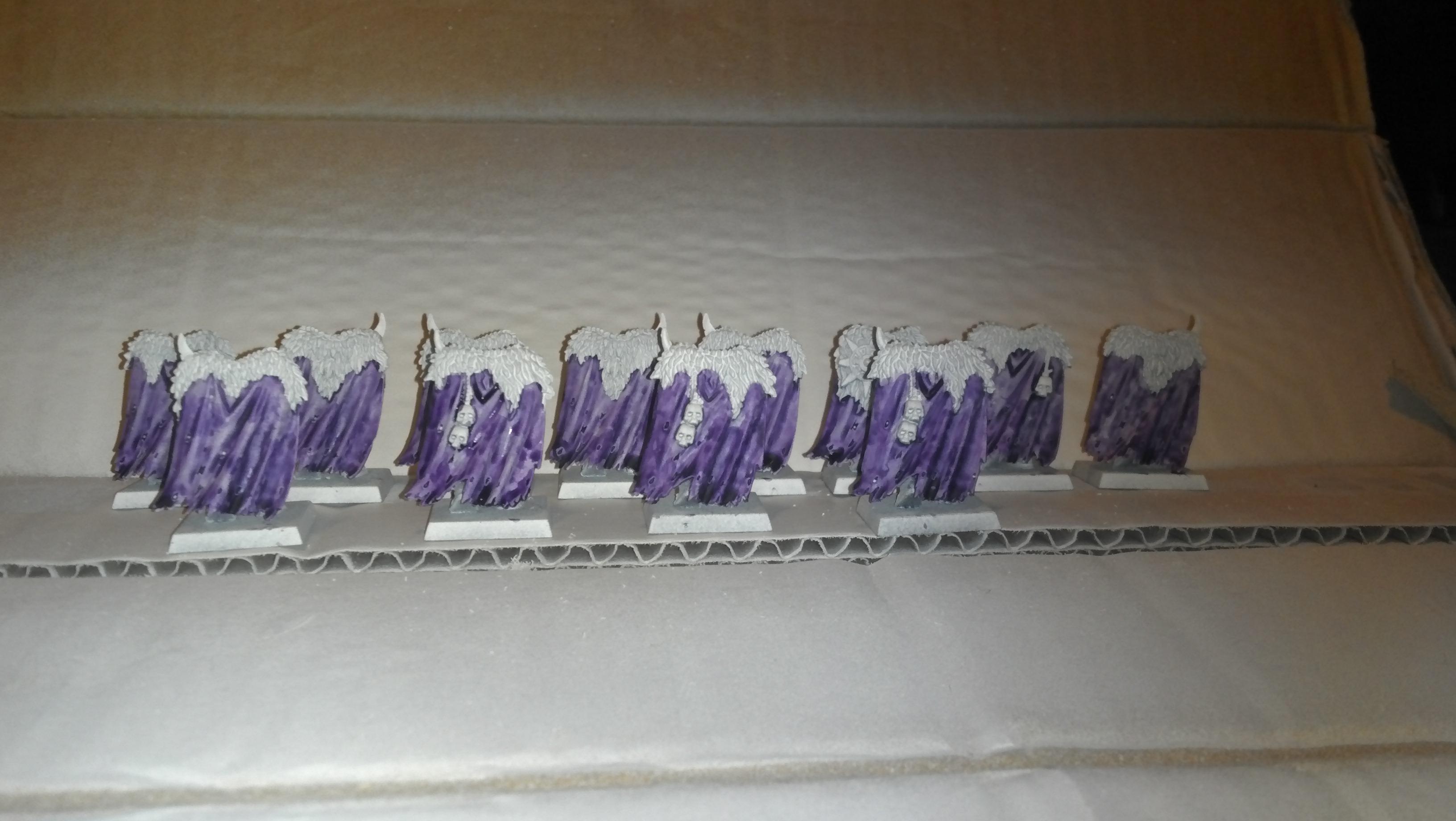 First layer of Purple w/flash