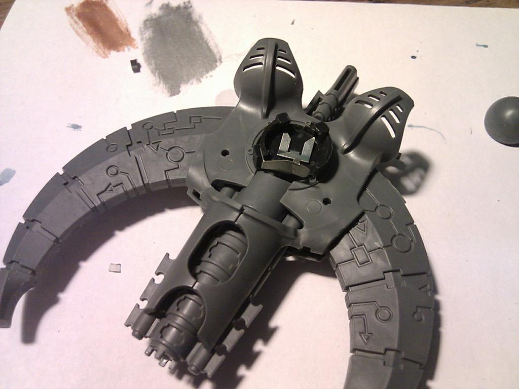 Catacomb Command Barge, Ccb, Command Barge, Conversion, LED, Necrons, Newcrons, Ouze, Warhammer 40,000, Work In Progress