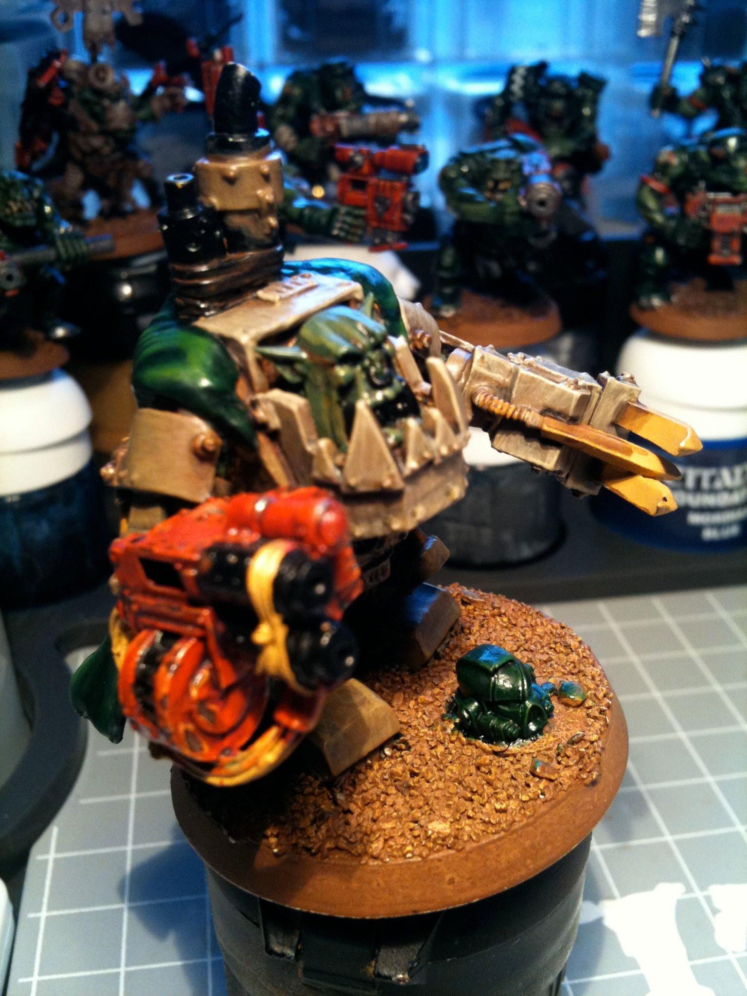 Da Ork Angelz, Meganob, Orks, Work In Progress