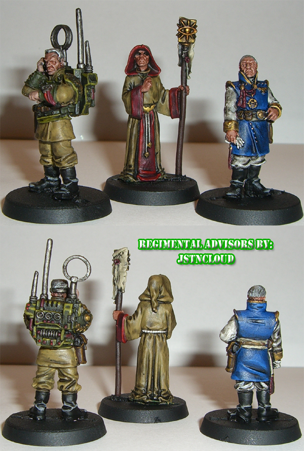 Imperial Guard Regimental Advisors