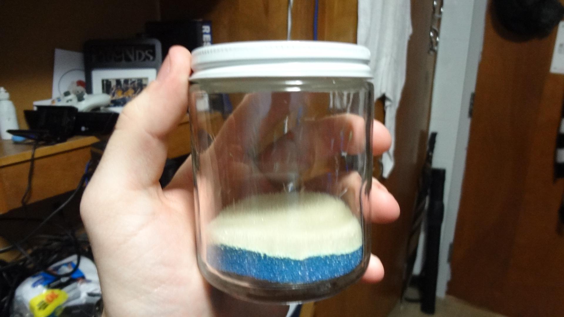 Bought this pot to help keep the brushes clean