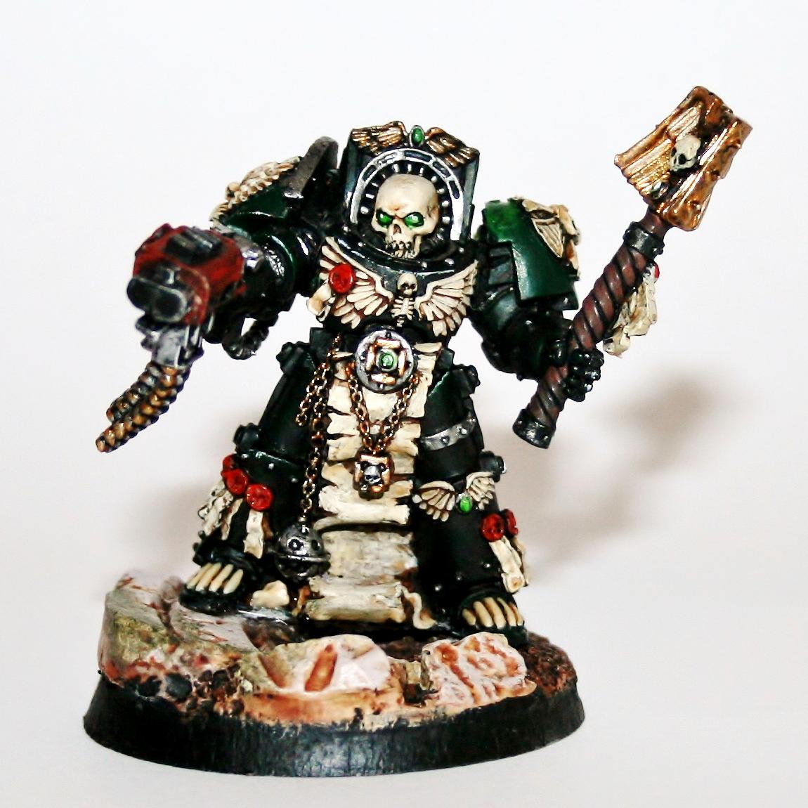 Chaplain, Dark Angels, Spaced, Terminator Armor