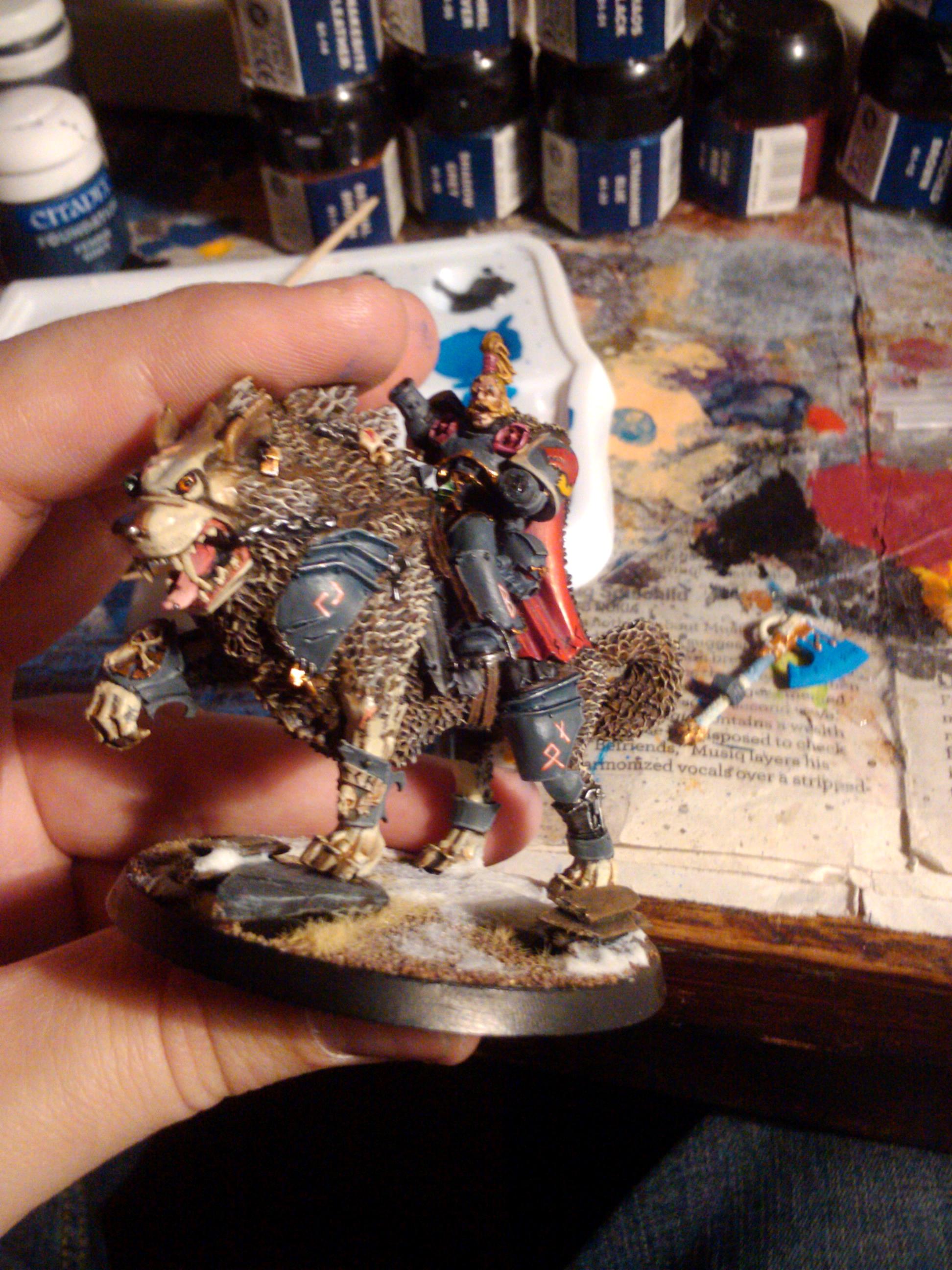 Canis, Canis Wolf Born, Canis Wolfborn, Conversion, Hobby, Kill Team, Lord, Magnetize, Scenario, Space Marines, Space Wolves, Sw, Thunder, Thunder Wolf, Wolf, Wolf Lord, Wolfborn