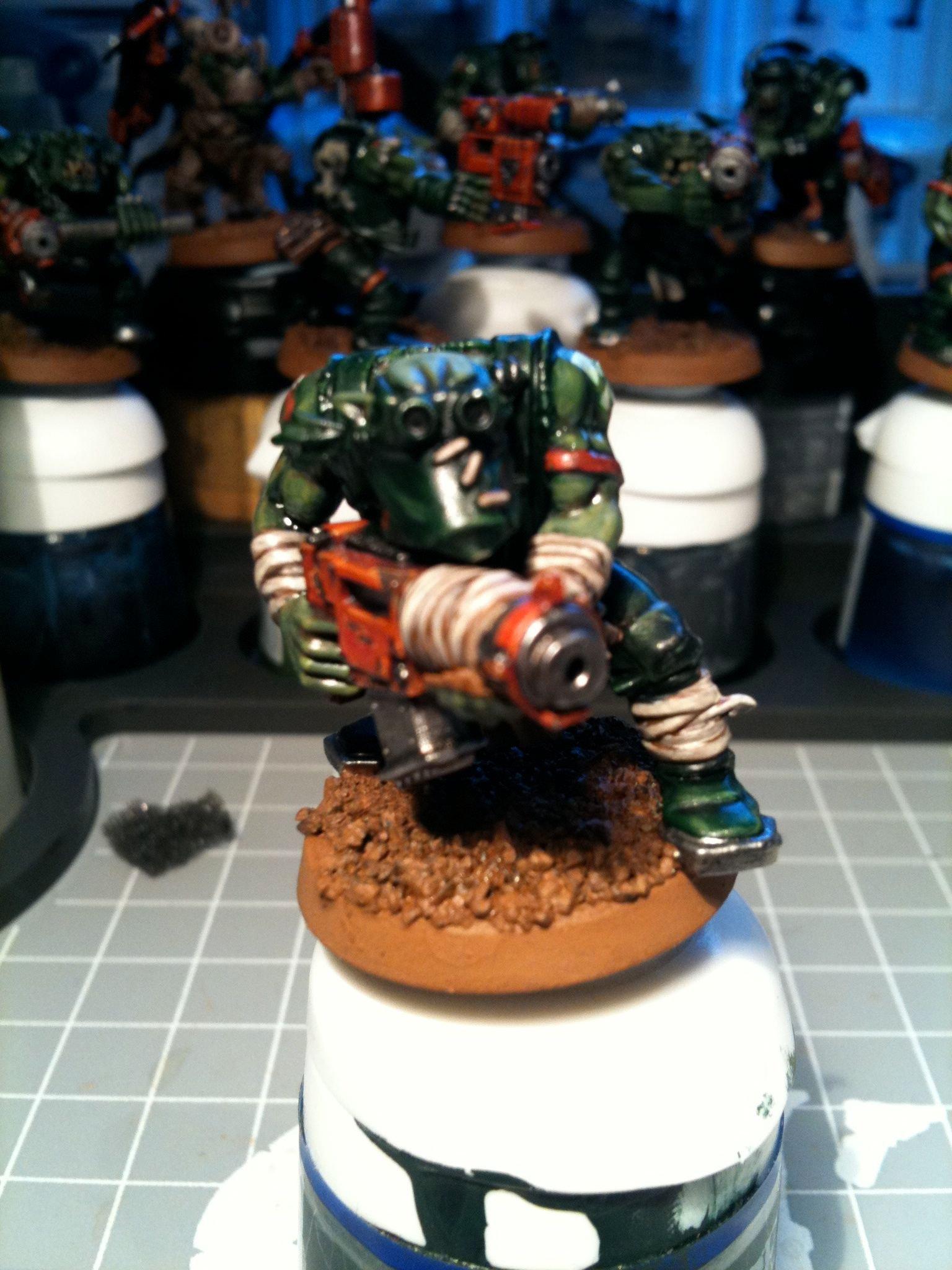 Da Ork Angelz, Orks, Work In Progress