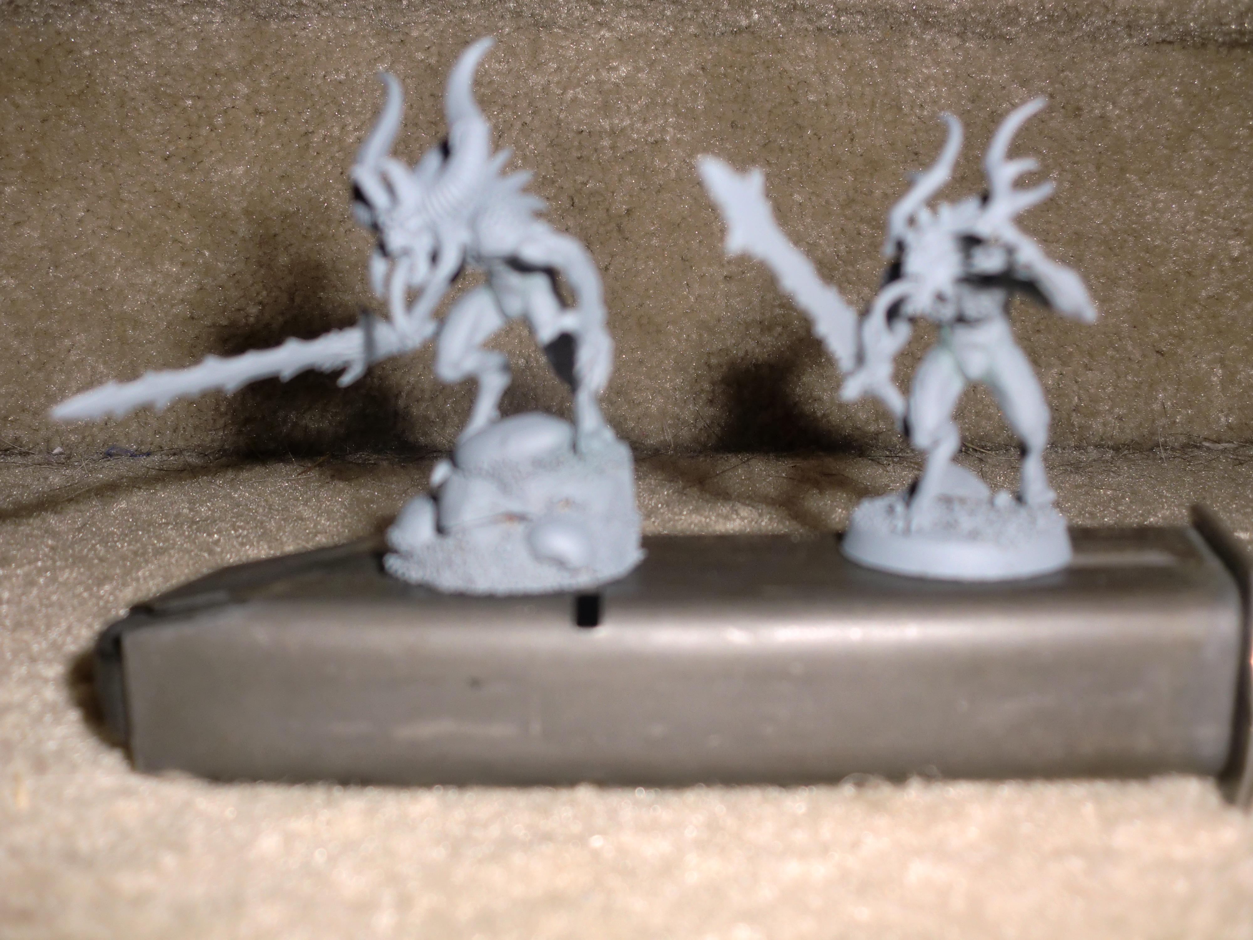 Tried some new things with the bases. I added some cork, beans and sand. 
