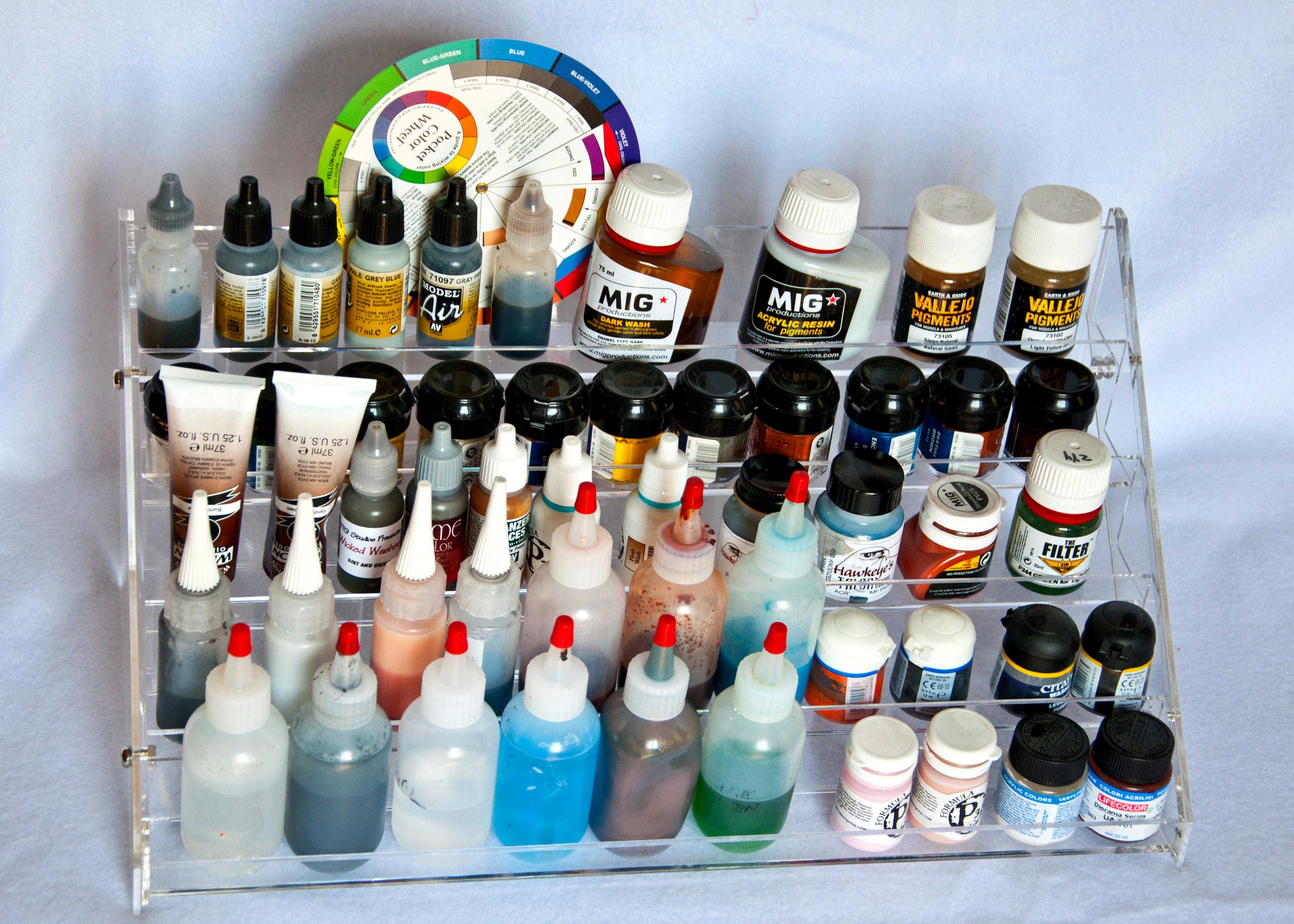 Paint Holder, Paint Shelves, Paint Storage
