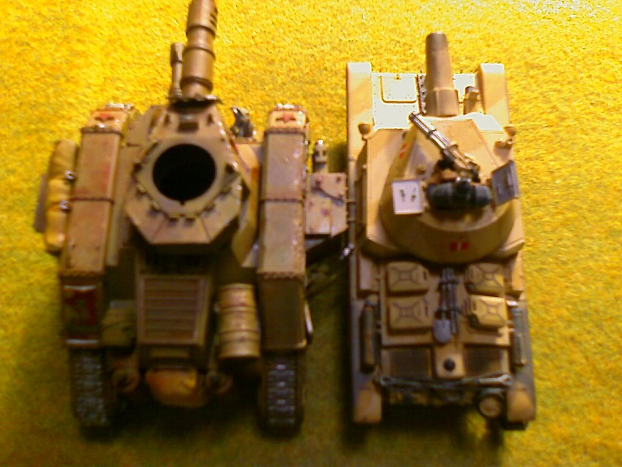 Comparison, Imperial Guard, Tamiya