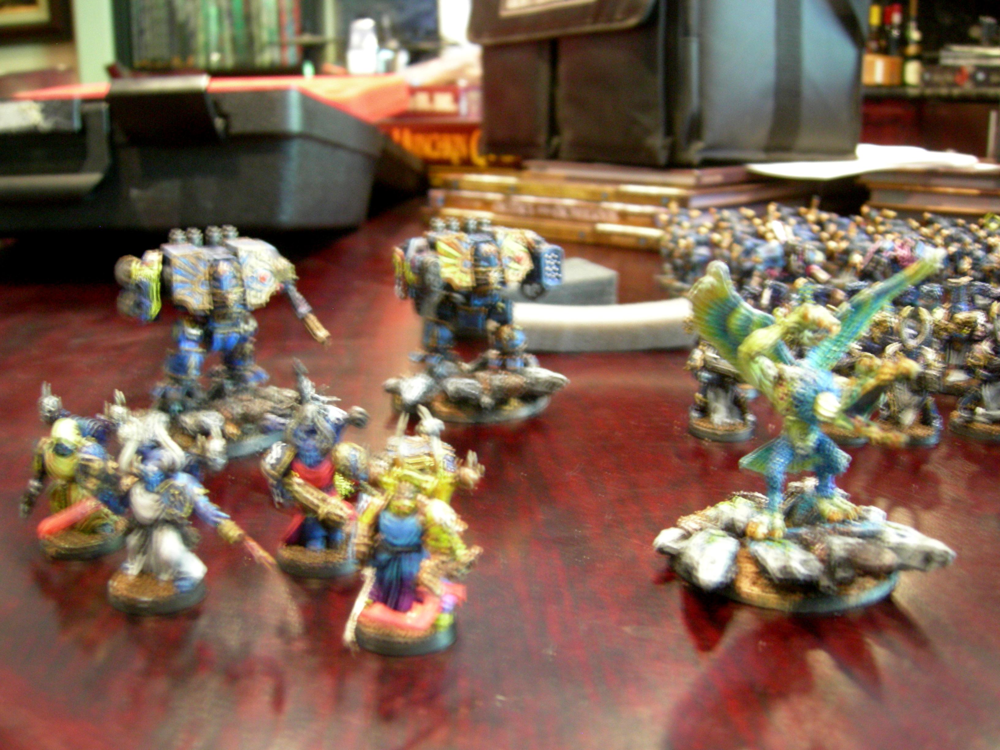 Tzeentch themed chaos marine army