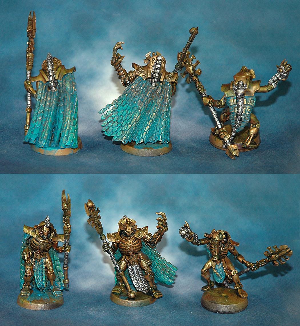Cryptek, Ic, Imhotek, Necrons, Trajen, Warhammer 40,000