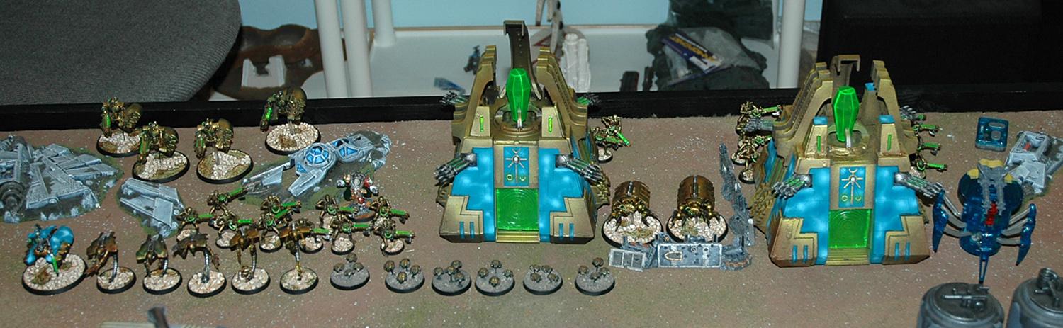 Battle Report, Eldar, Necrons, Newcrons, Warhammer 40,000