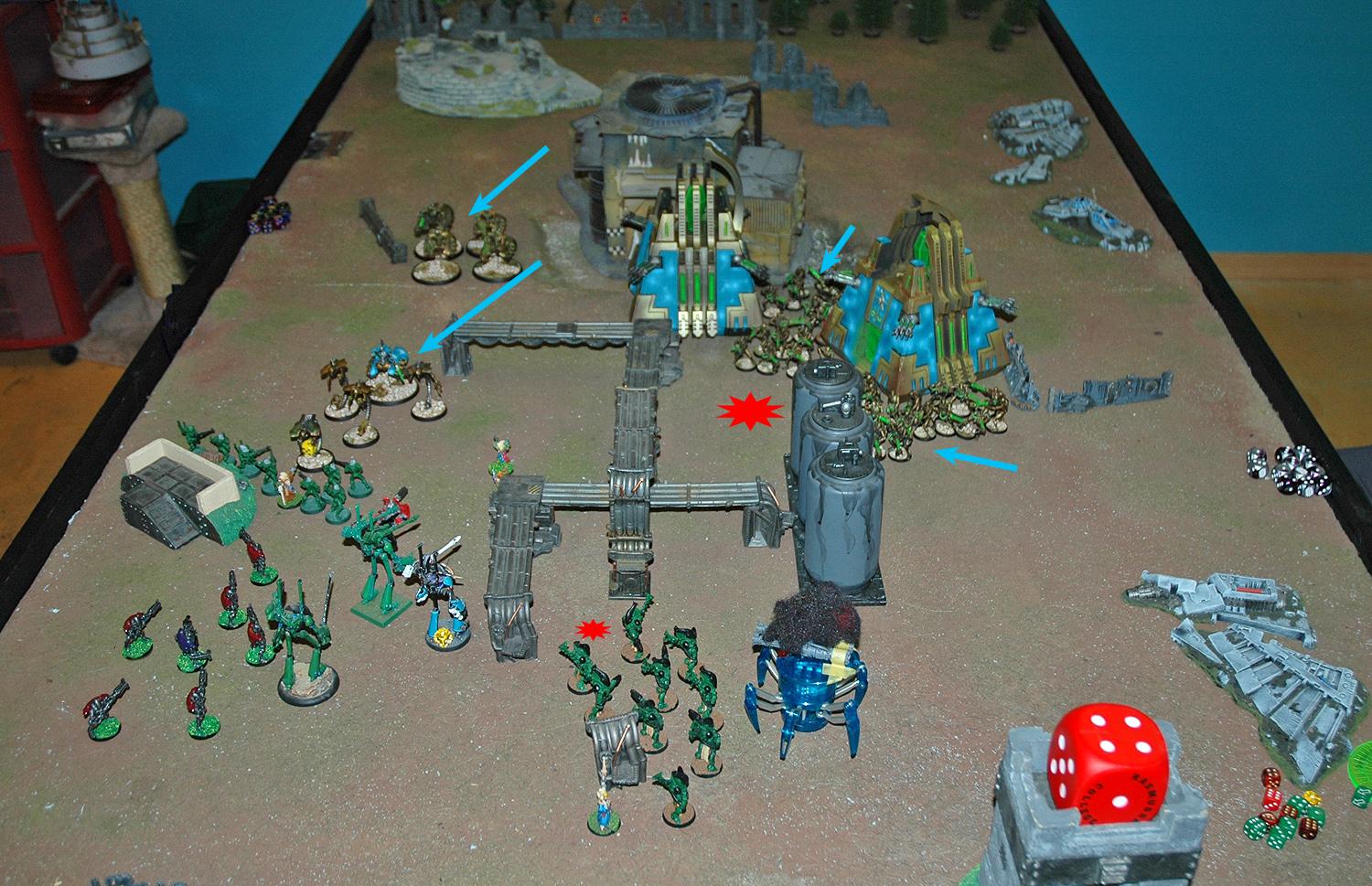 Battle Report, Eldar, Necrons, Newcrons, Warhammer 40,000