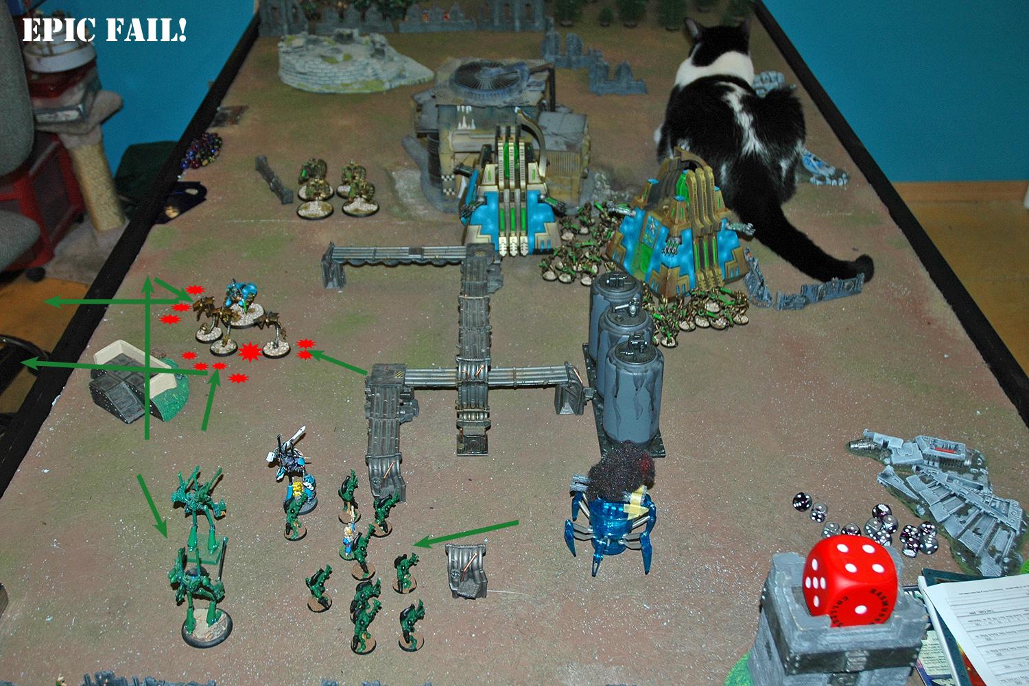 Battle Report, Eldar, Necrons, Newcrons, Warhammer 40,000