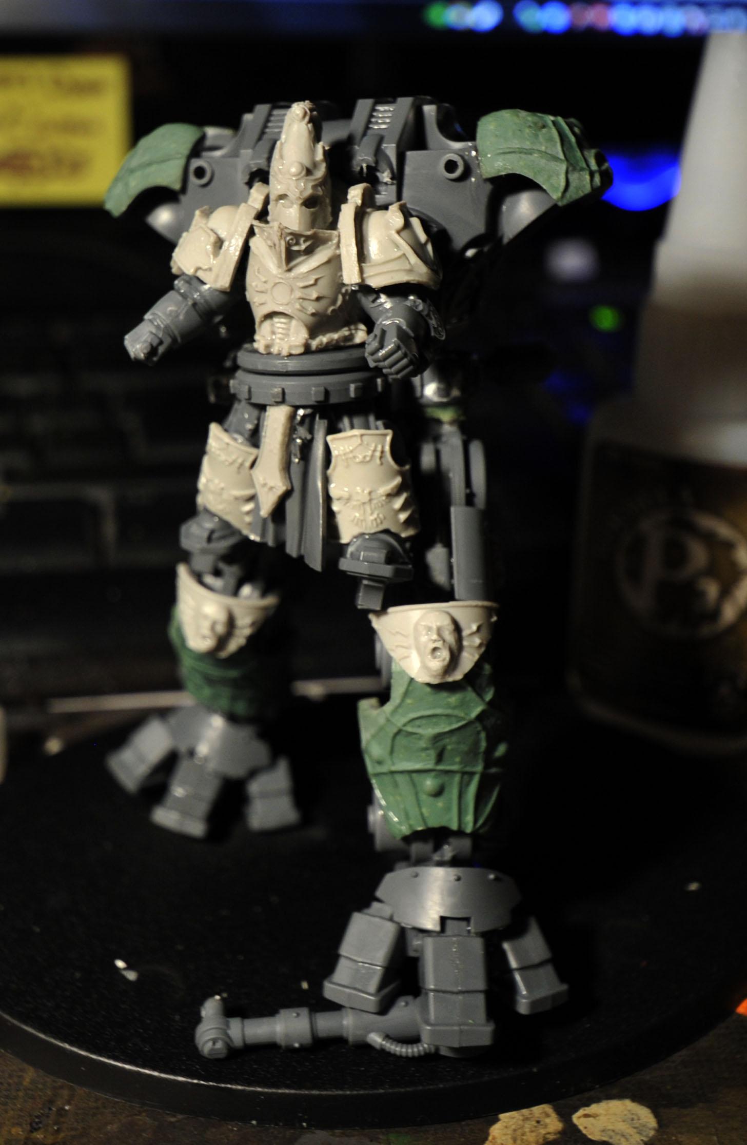 Adeptus Custodeus, Dreadknight, Grey Knights, Scibor, Work In Progress
