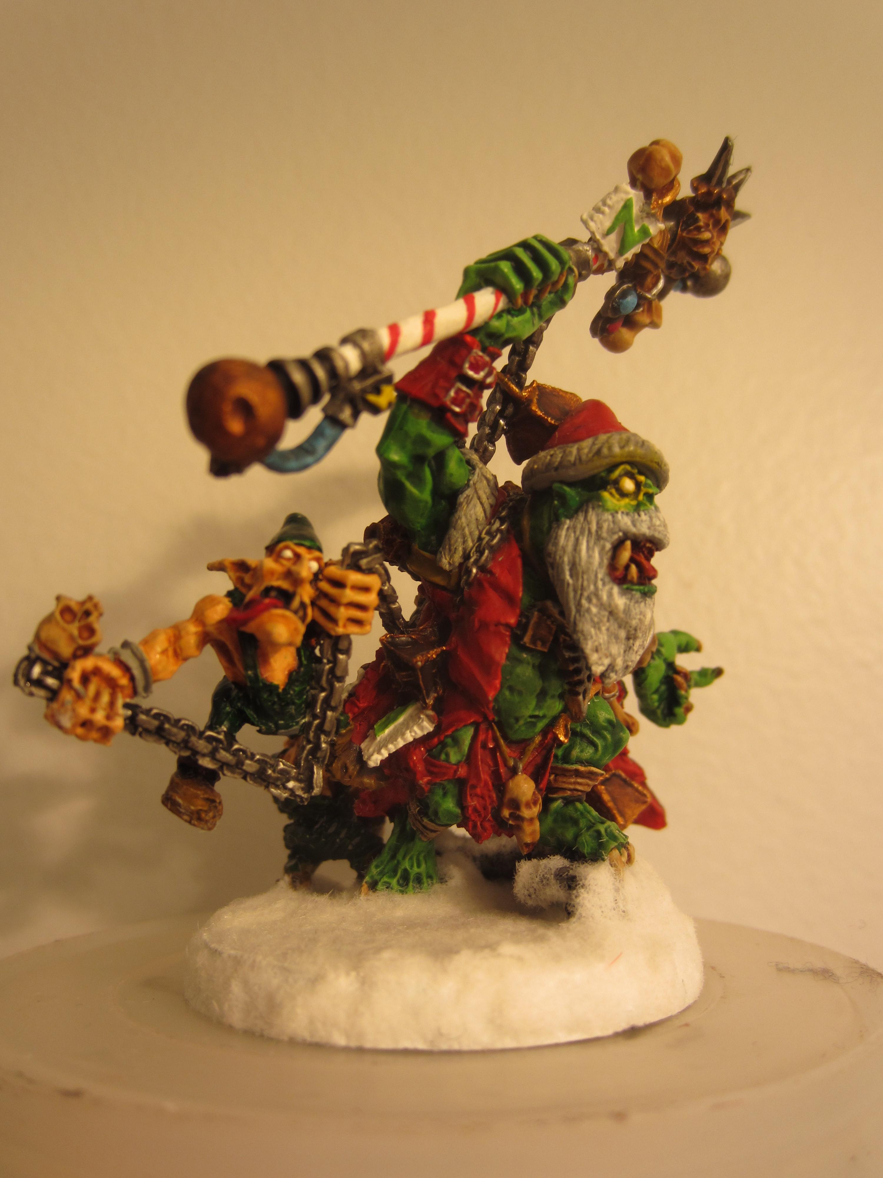 Boy, Christmas, Clause, Elves, Holiday, Orks, Santa Claus, Snow, Weird, Weirdboy, Winter