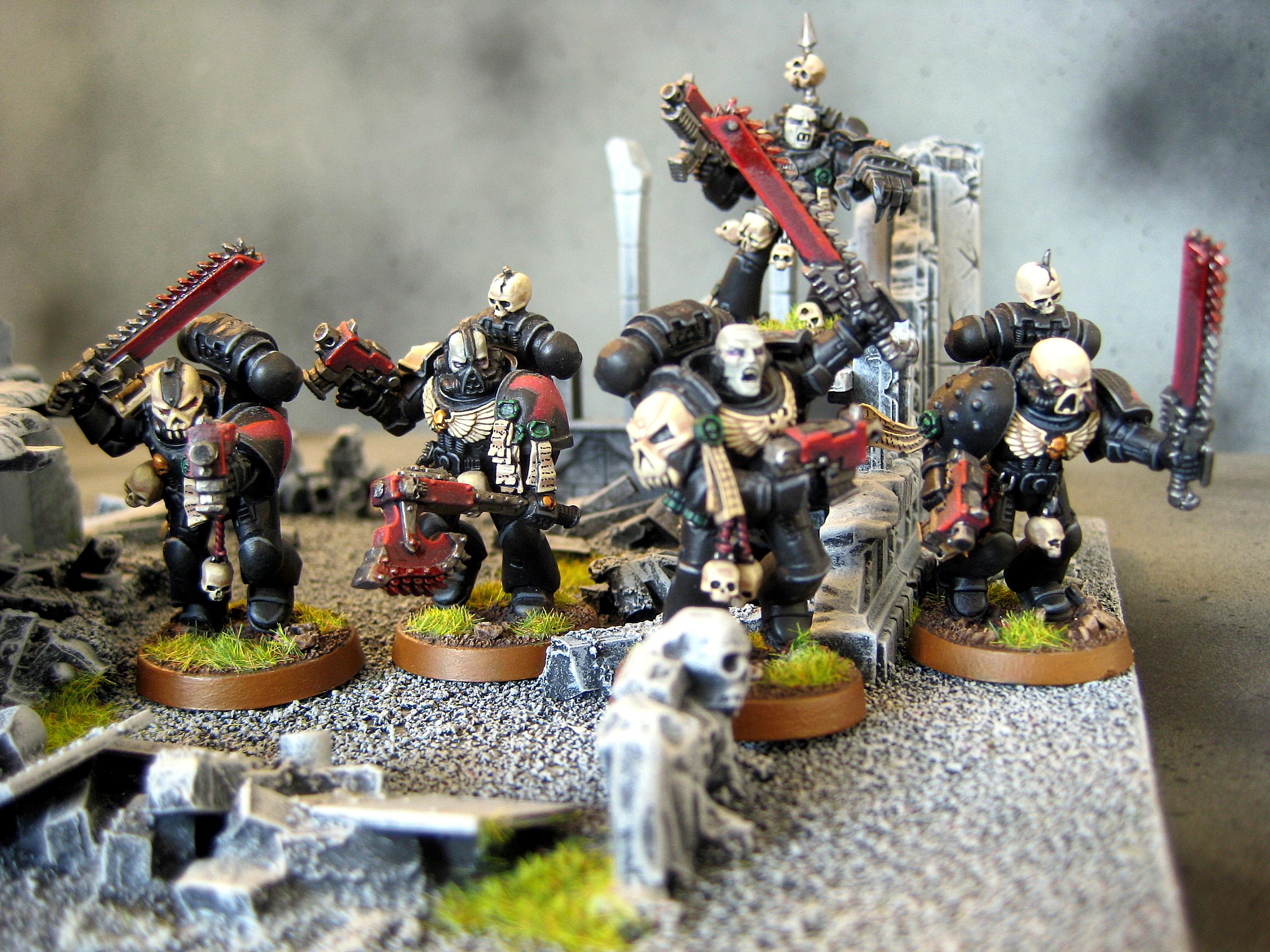 Blood Angels, Death Company, Flesh Tearers