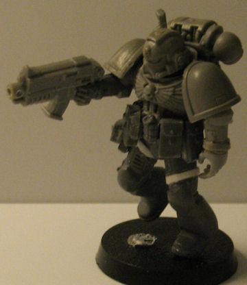 Space Marines, To Much Extra Stuff On Them, True Scale