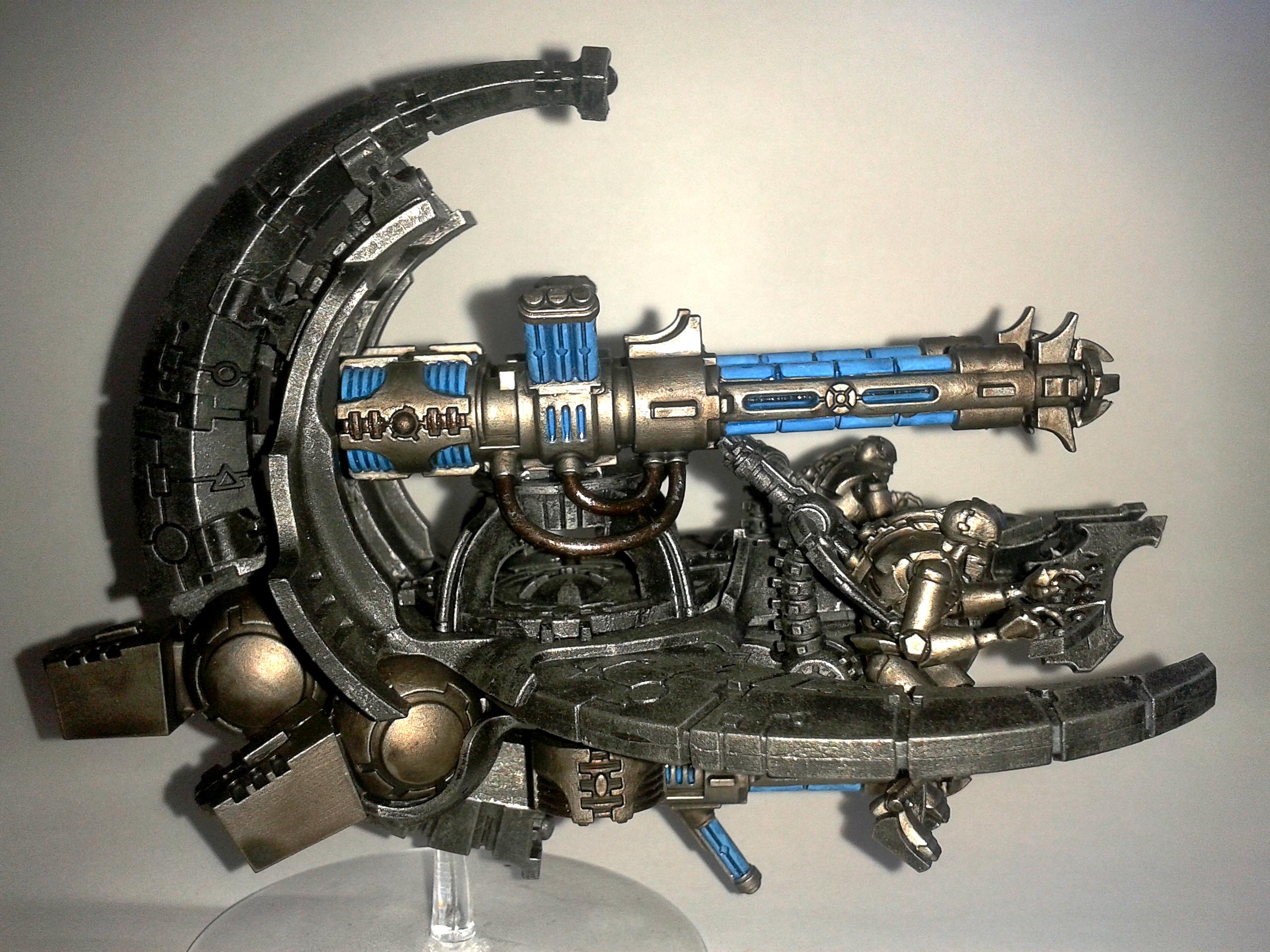 Annihilation, Barge, Boltgun, Gauss, Magnet, Metal, Necrons, Rough, Tesla