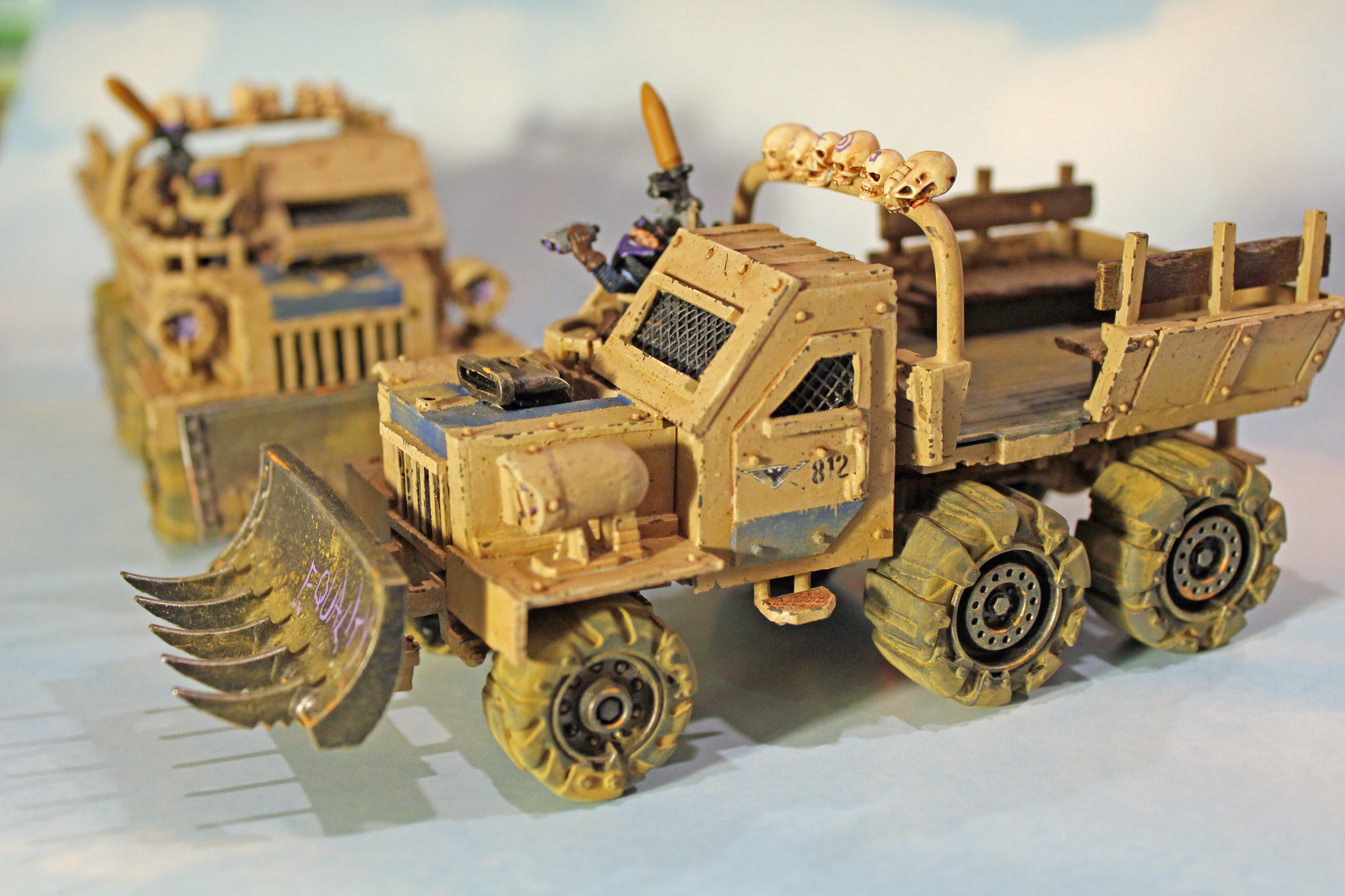 Civilian, Conversion, Cult, Genestealer, Ork Abuse, Orks, Truck, Trukk