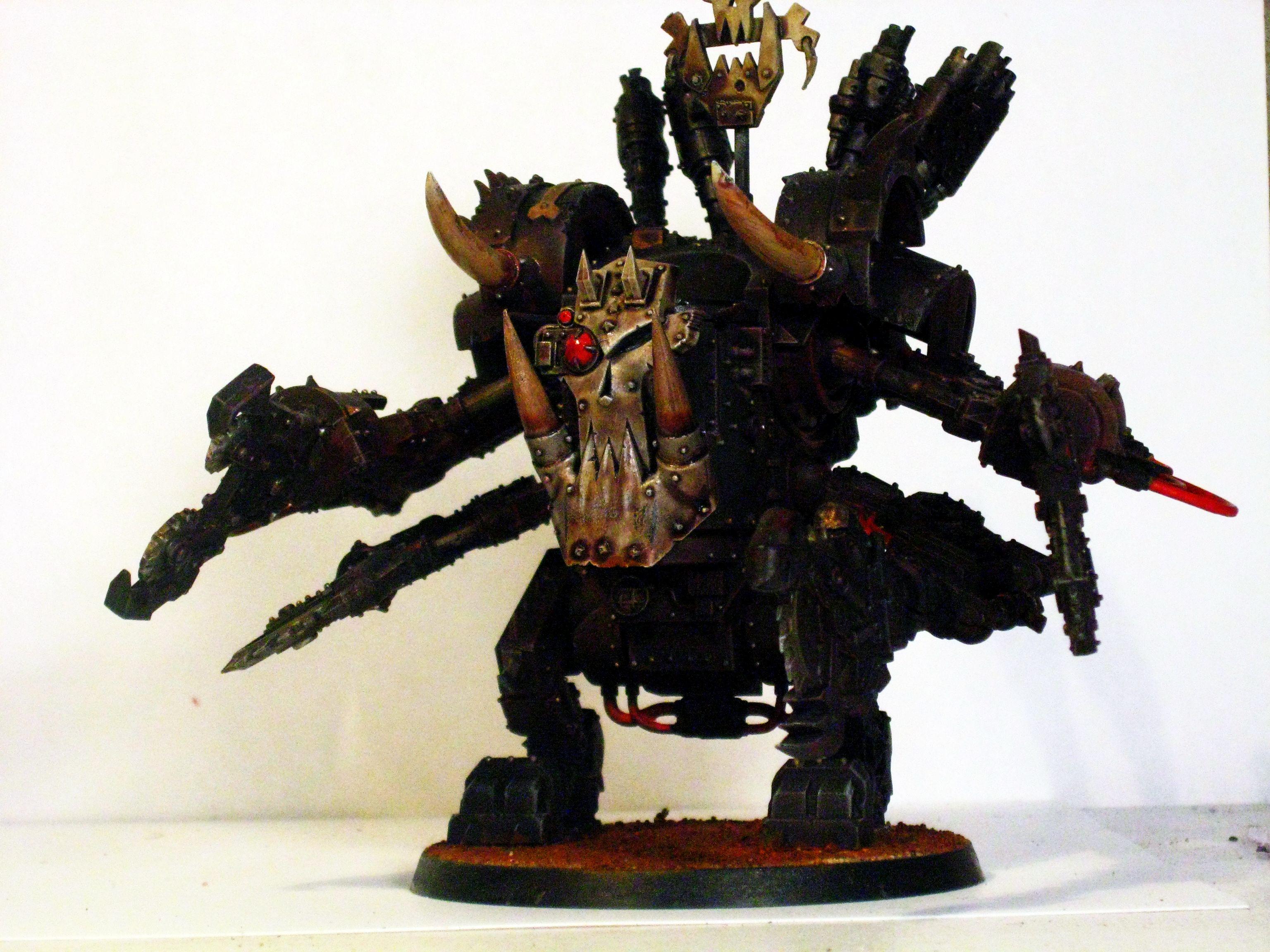 Deff Dred, Killa Kans, Metal, Orks, Skull
