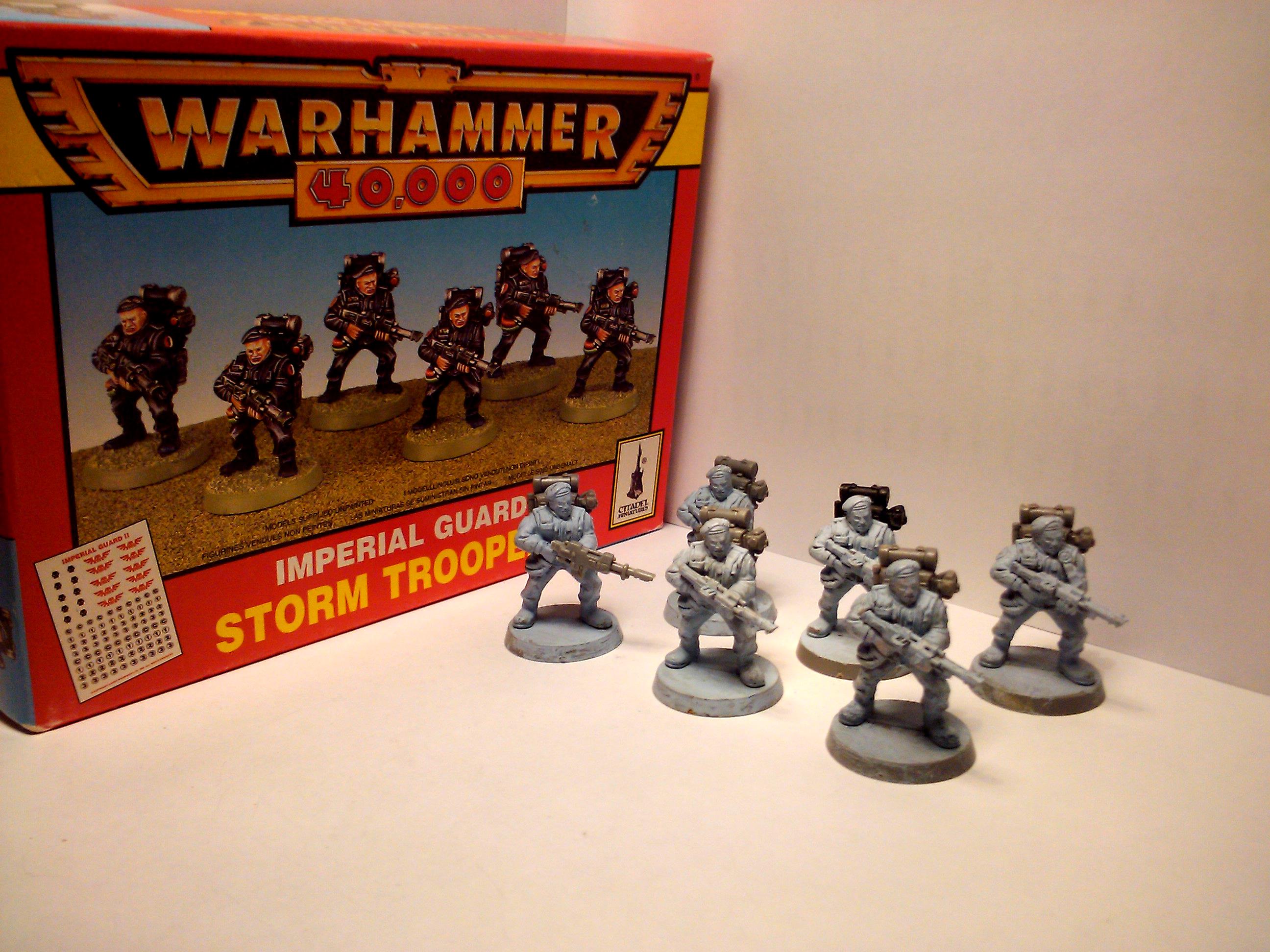 Battle Force, Cadians, Imperial Guard, Storm Troopers, Warhammer 40,000
