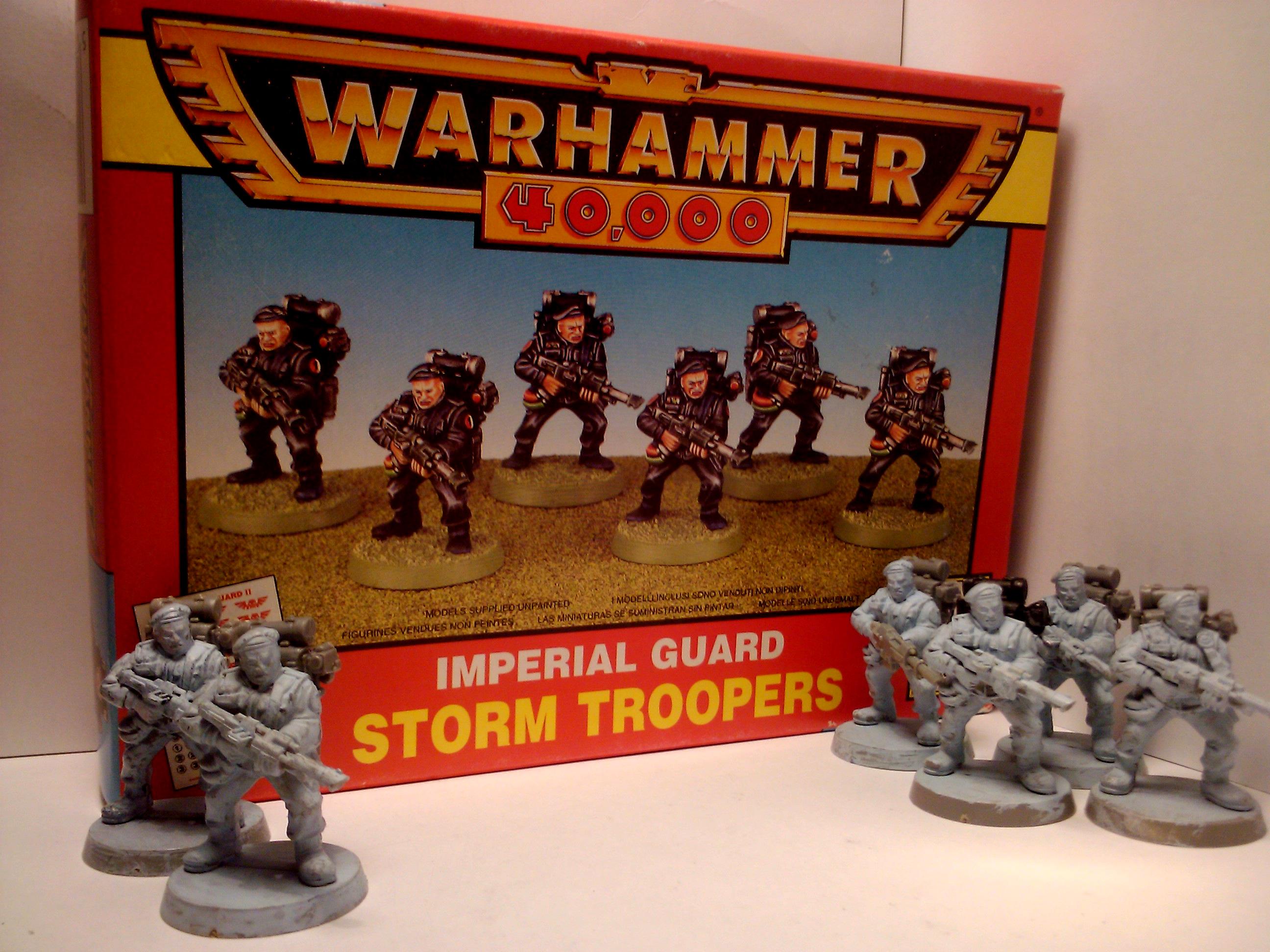 Battle Force, Cadians, Imperial Guard, Storm Troopers, Warhammer 40,000