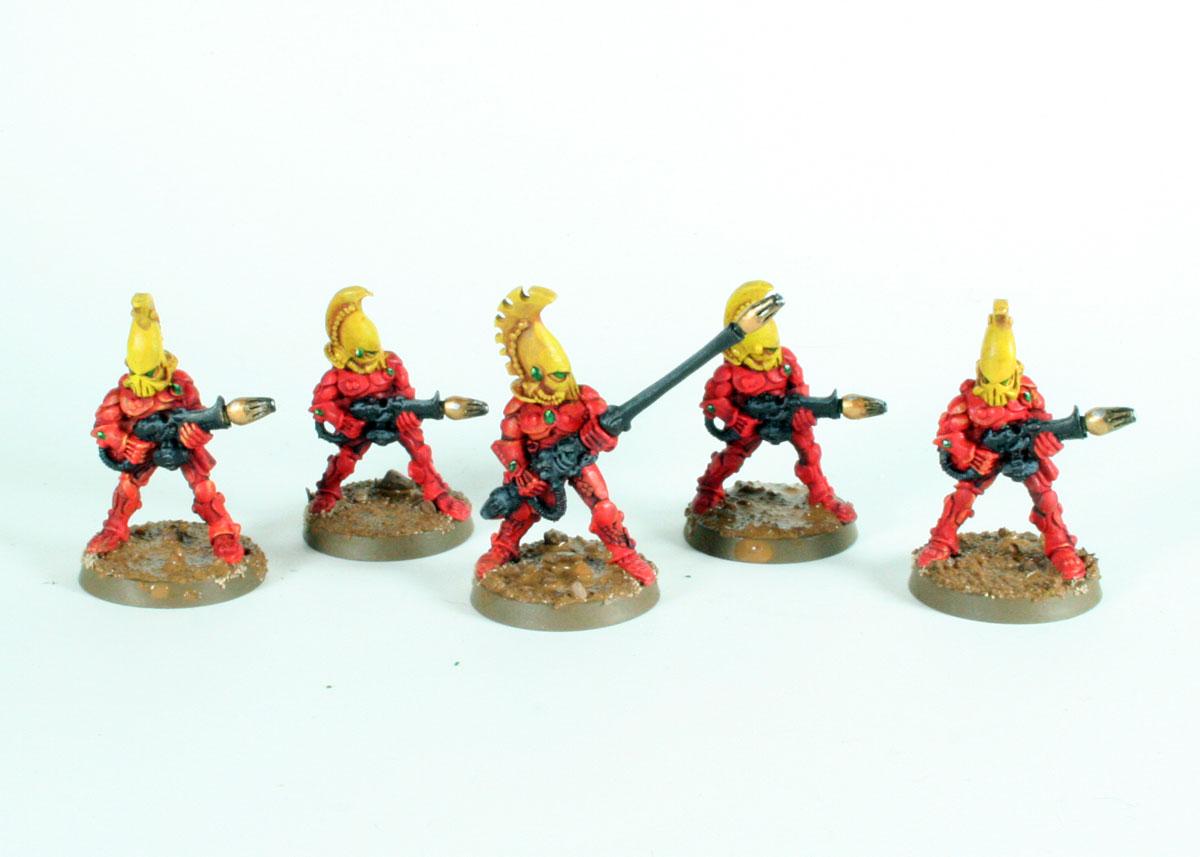 Eldar, Exarch, Fire Dragon, Firedragons, Fusion Gun