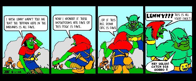 Comic, Goblins, Humor, Orcs, Torcqued